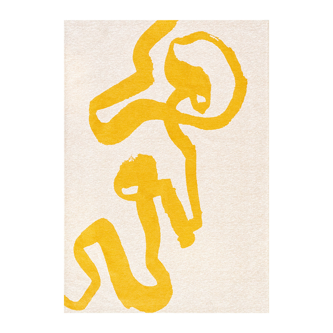 Louis de Poortere Ribbon Vloerkleed 200 x 280 cm - Pure Yellow