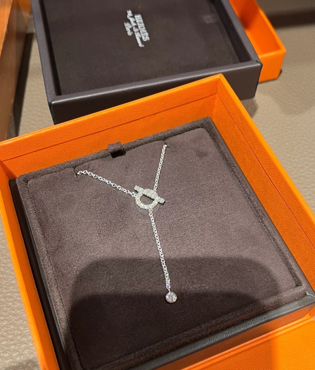 Hermes Q Tassel Y Style Necklace - Original Replica Club