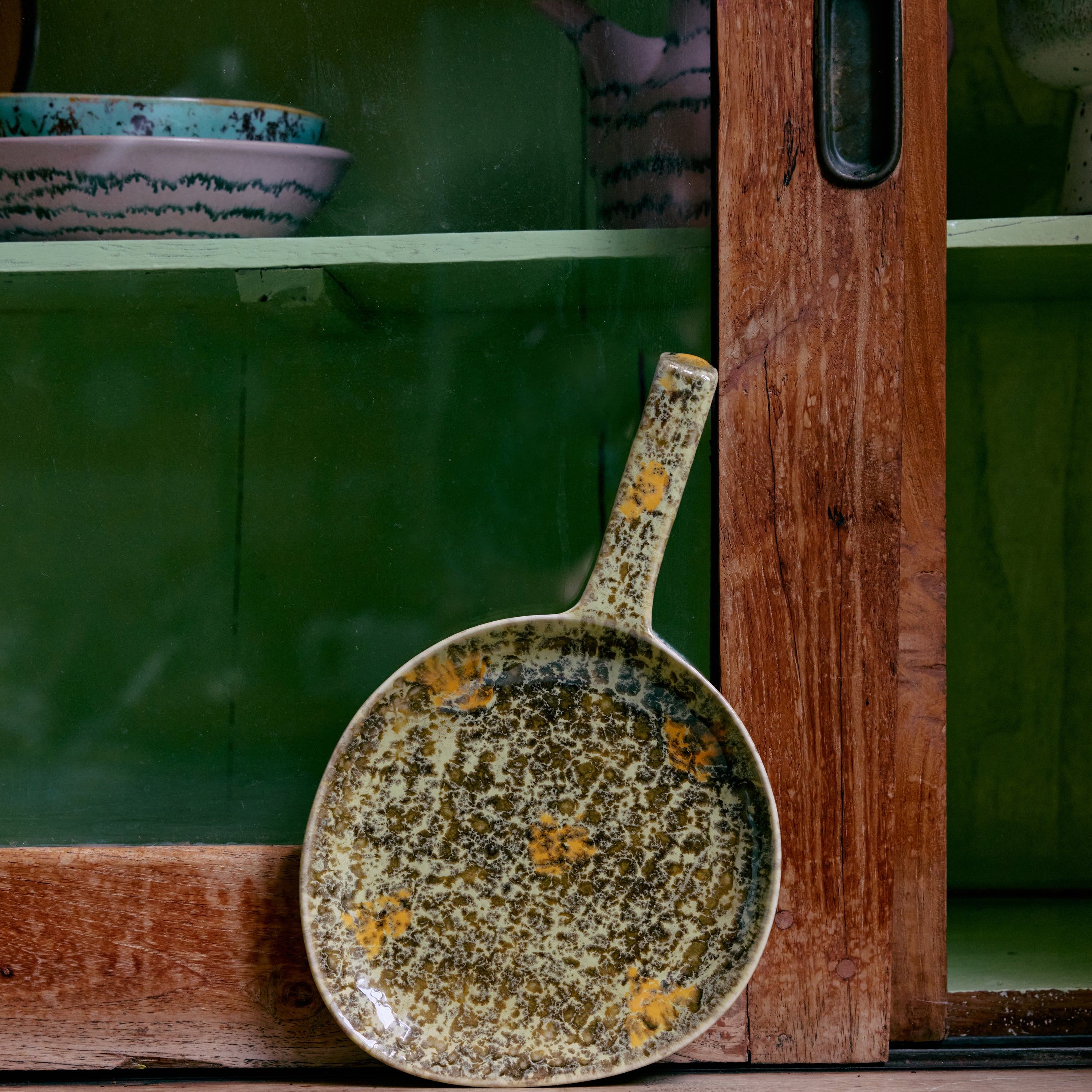 HKliving 70's Ceramics Serveerplankje - Fjord