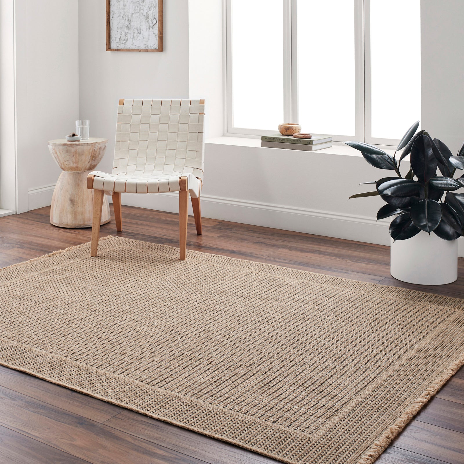 Blokker Tundra Vloerkleed 160 x 213 cm - Donkerbeige