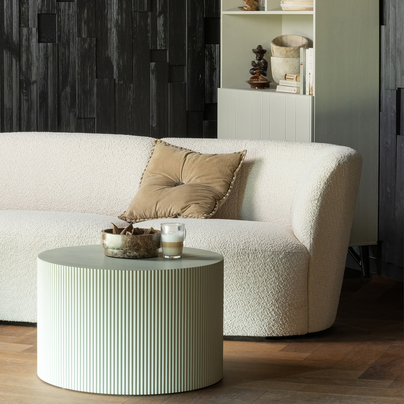 WOOOD Sanne Bijzettafel - Antique Beige