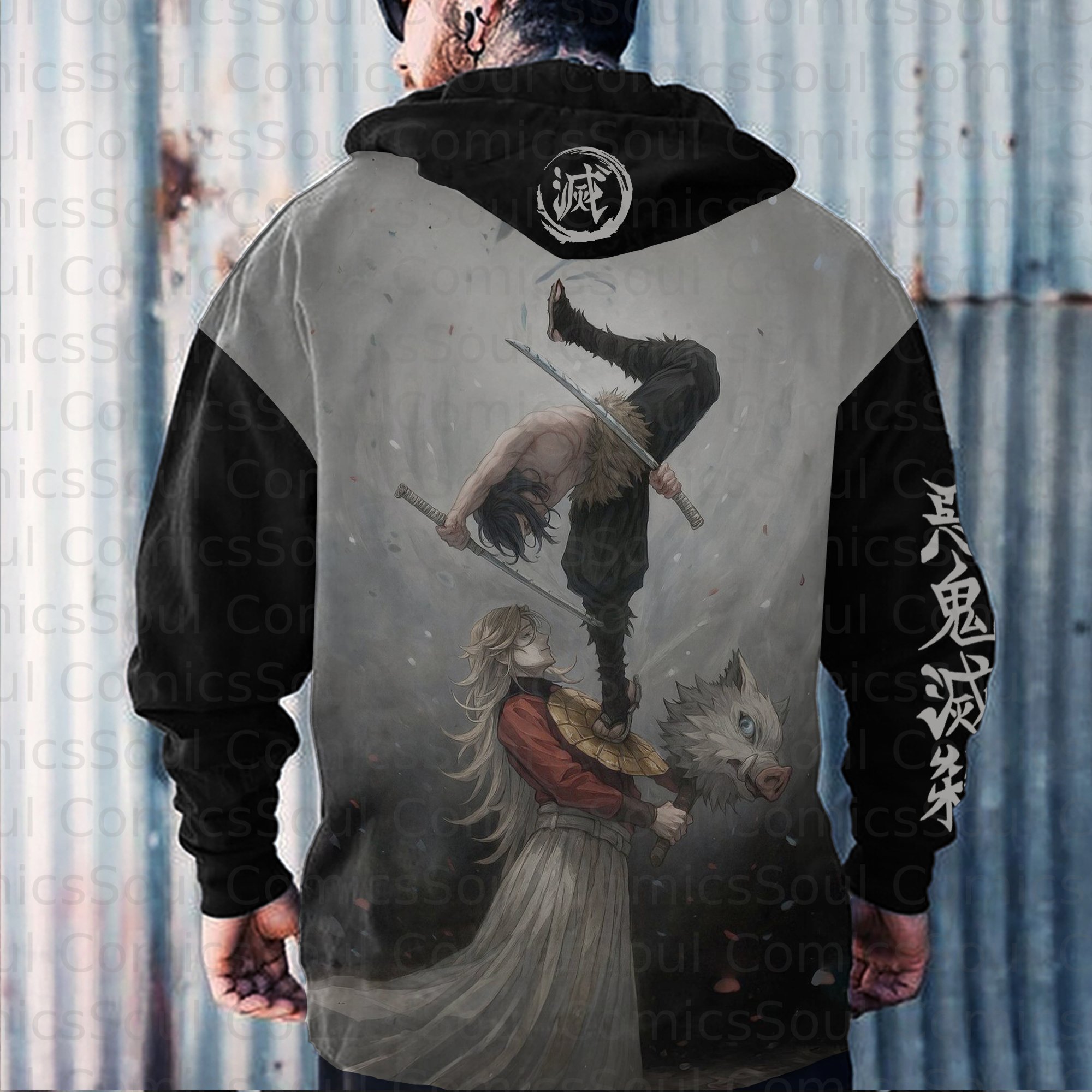 Unisex Graphic Streetwear Vintage Plush  Hoodie