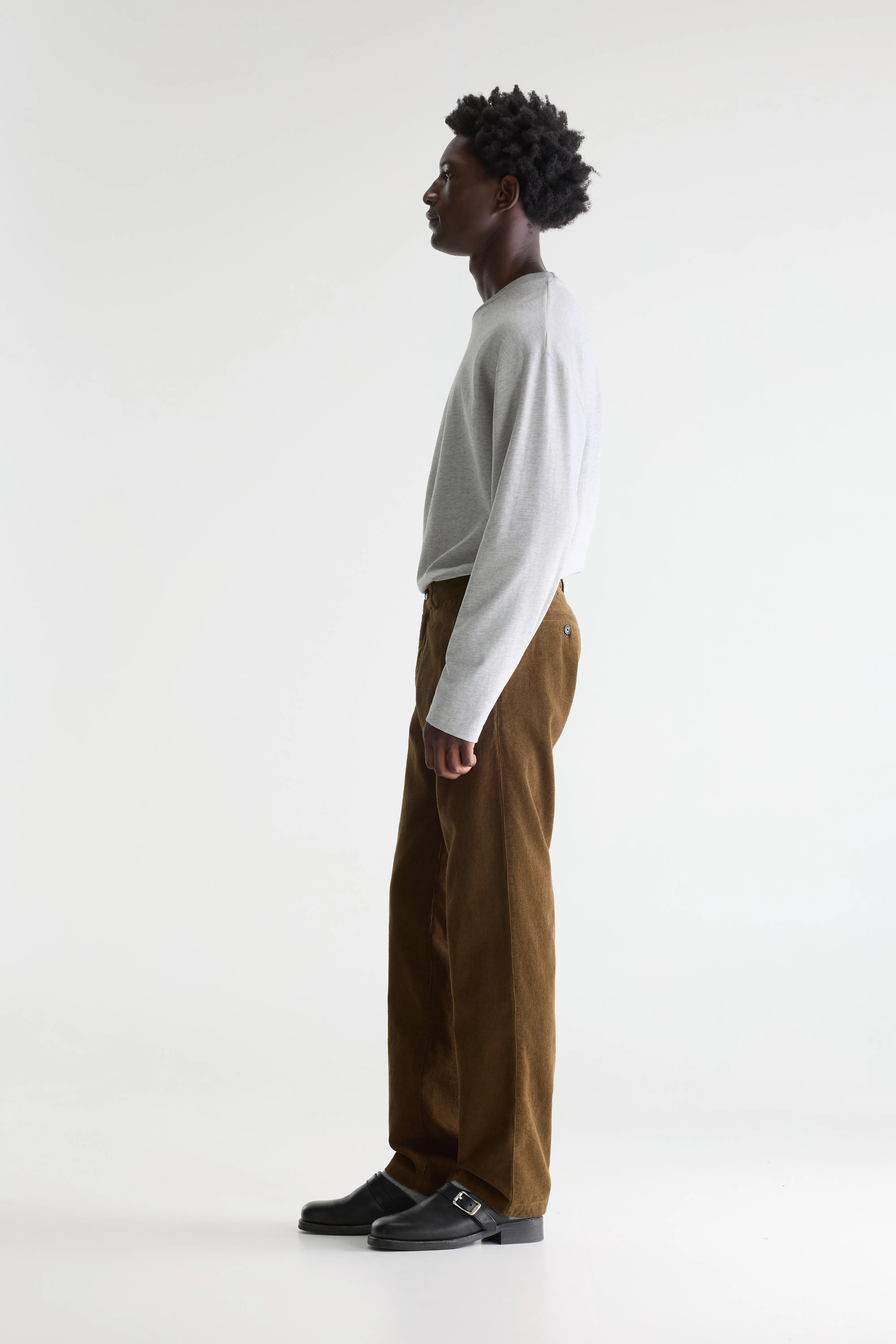 Bellerose Jagger corduroy chino trousers (261 / M / OLIVE)