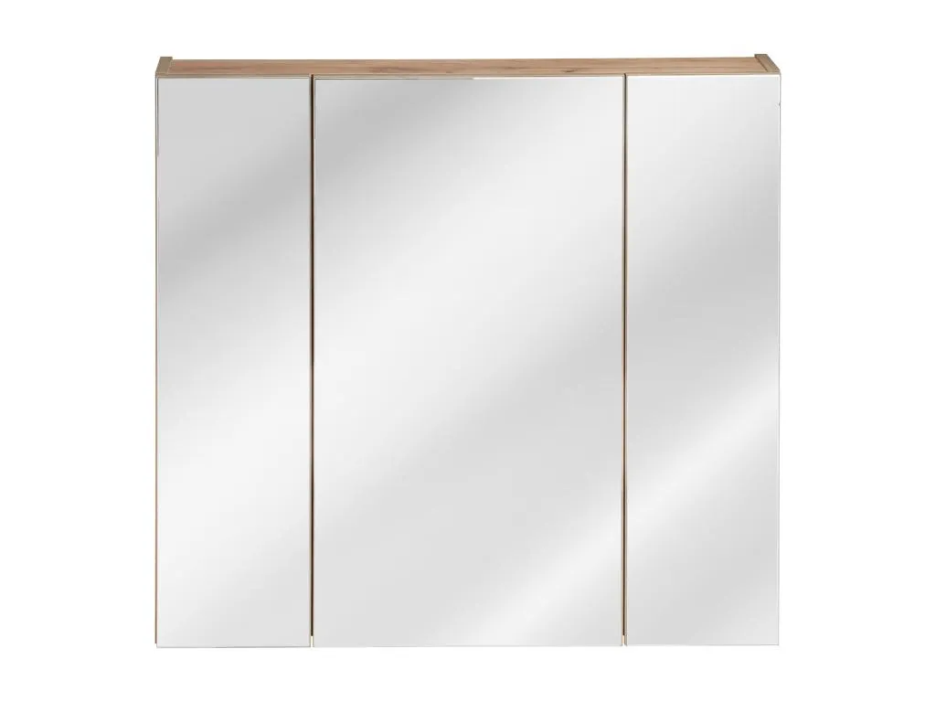 Armarios Con Espejo Andreuworldcasa MC80 3D 80x16x75 Beige