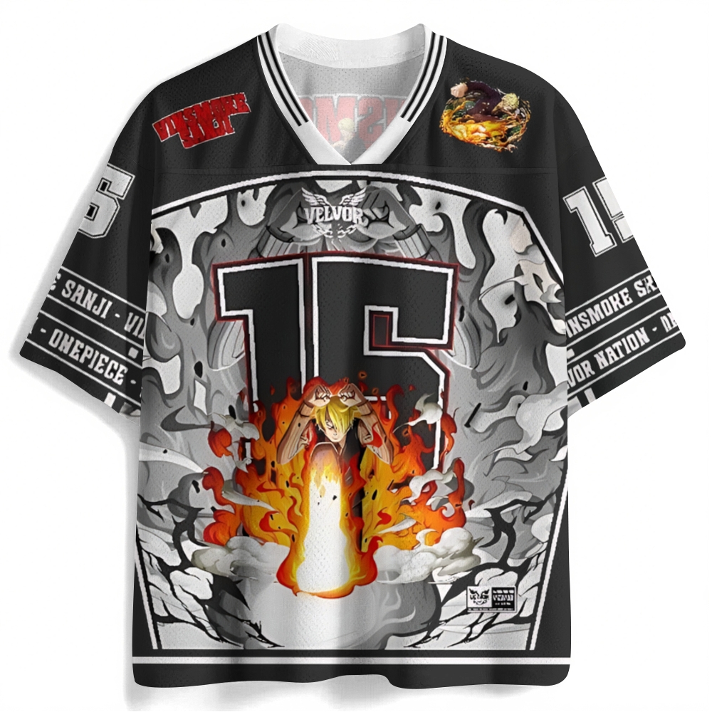 One Piece Anime Football Jersey