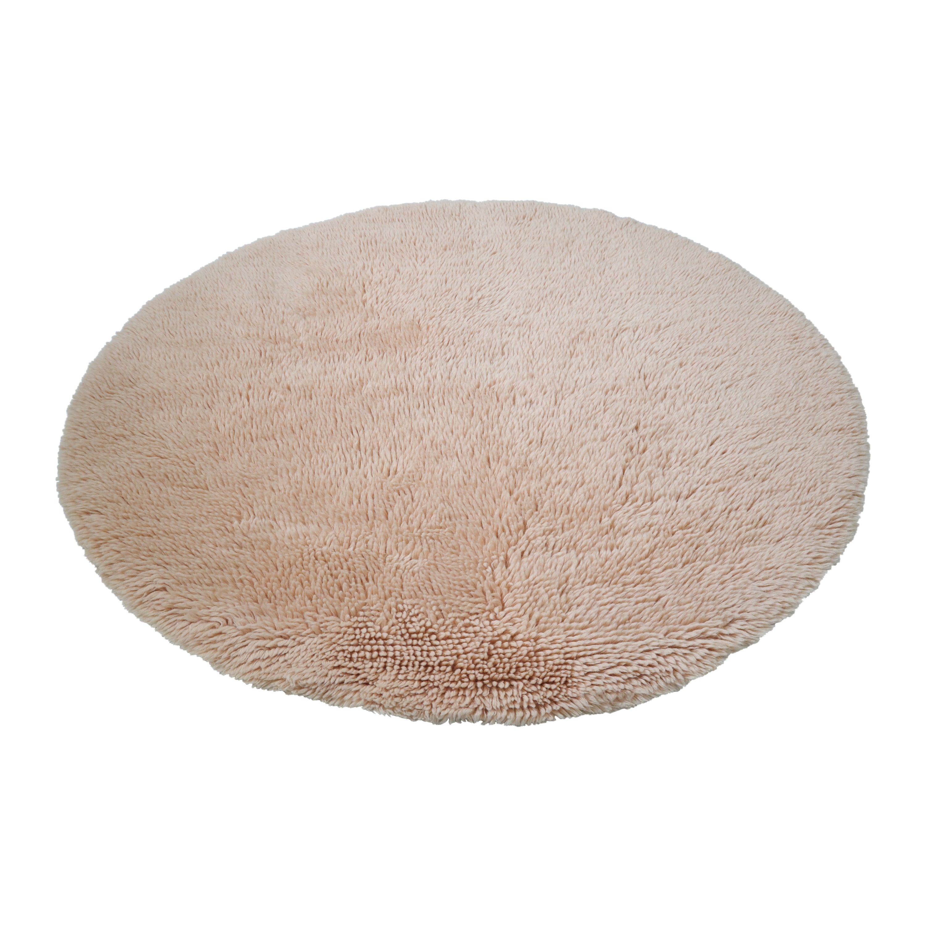 Blokker Fuzz Vloerkleed Ø 240 cm - Roze