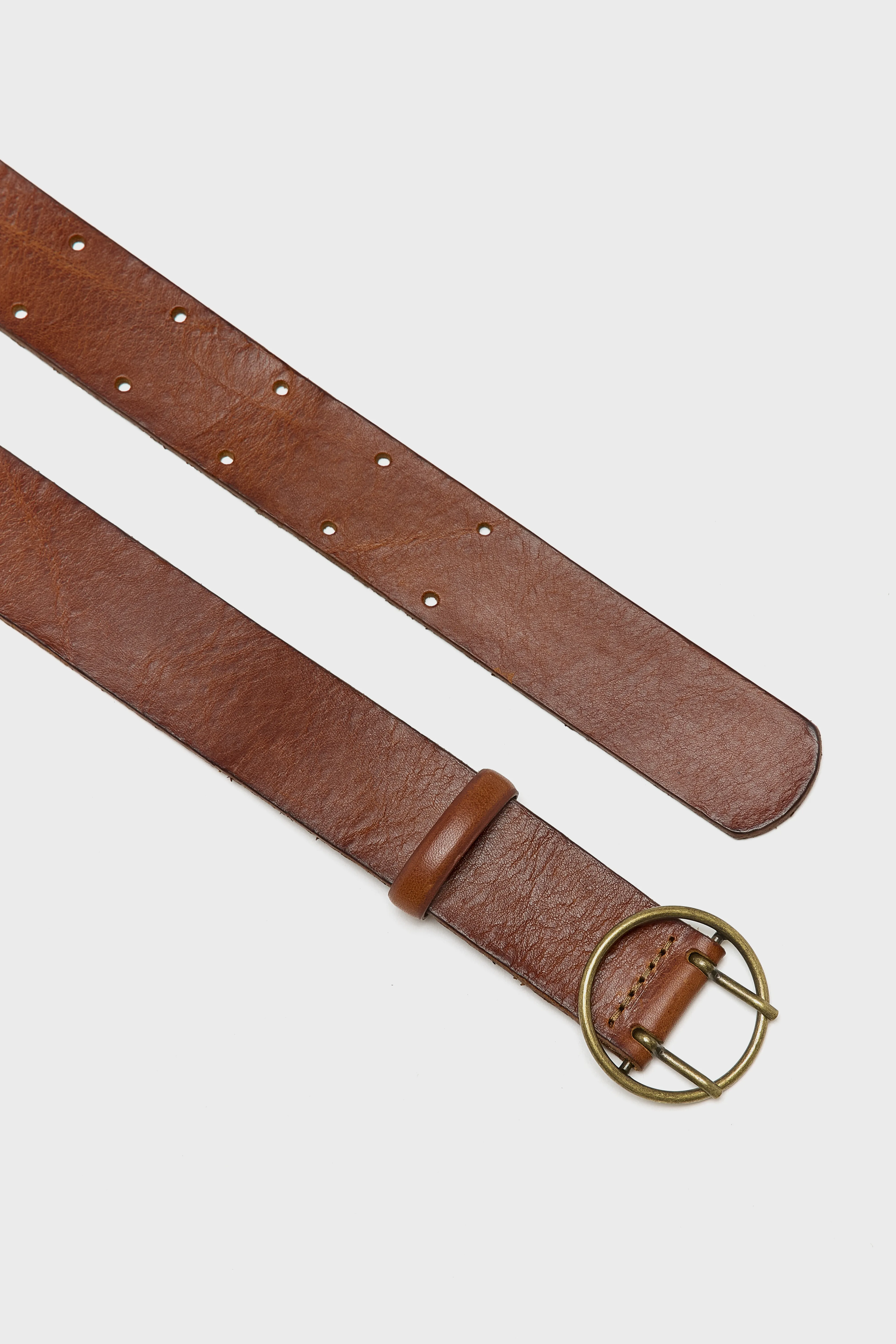 Bellerose Selya cognac leather belt (251 / W / COGNAC)