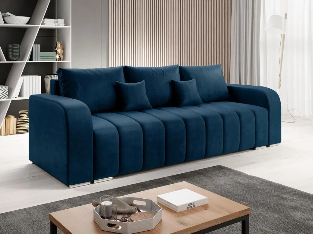 Sofá-cama Prietocasa 106 Caja de ropa de cama 86x244x90cm