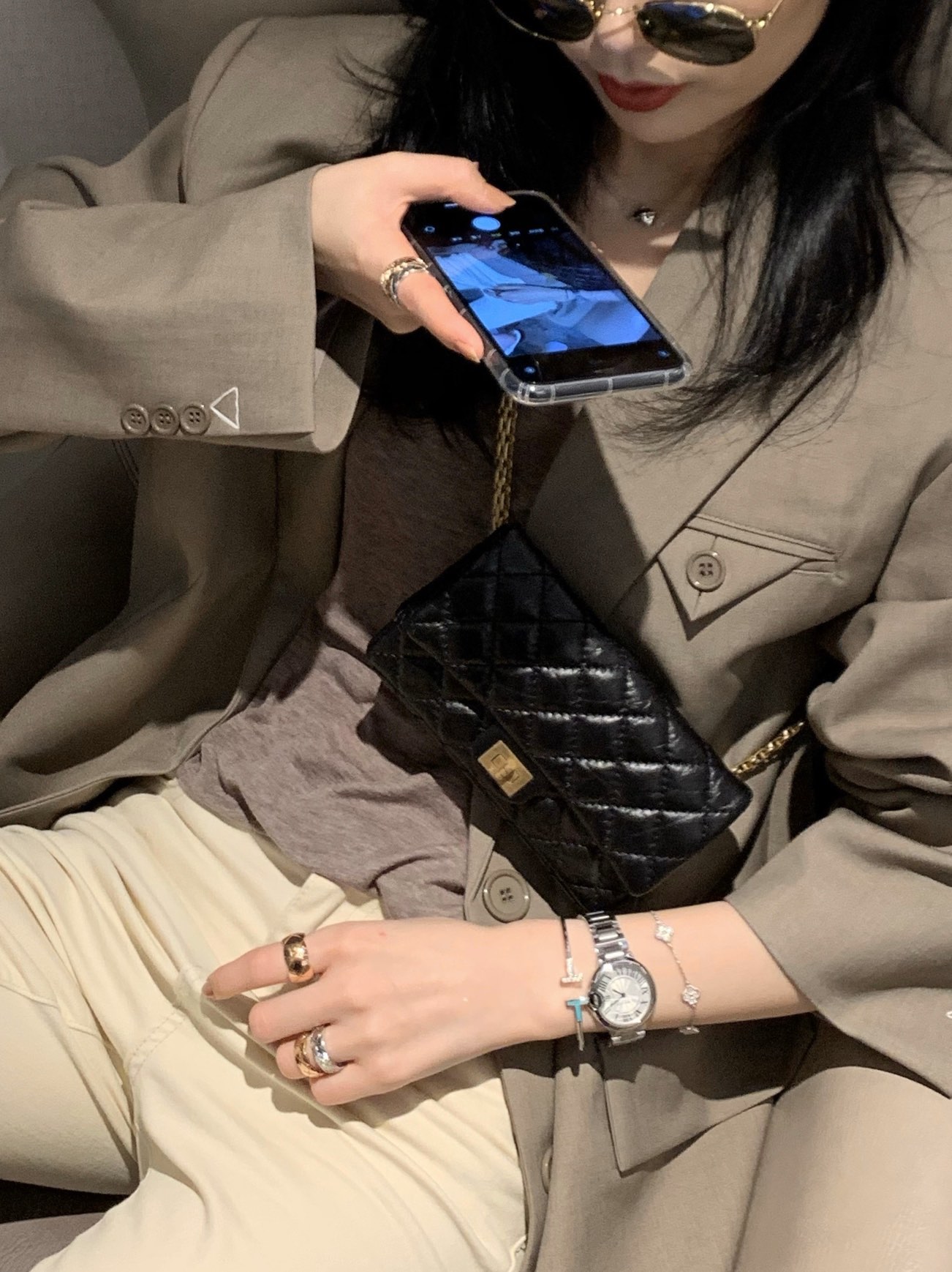 Chanel No Diamond Wide Coco Crush Ring - Original Replica Club