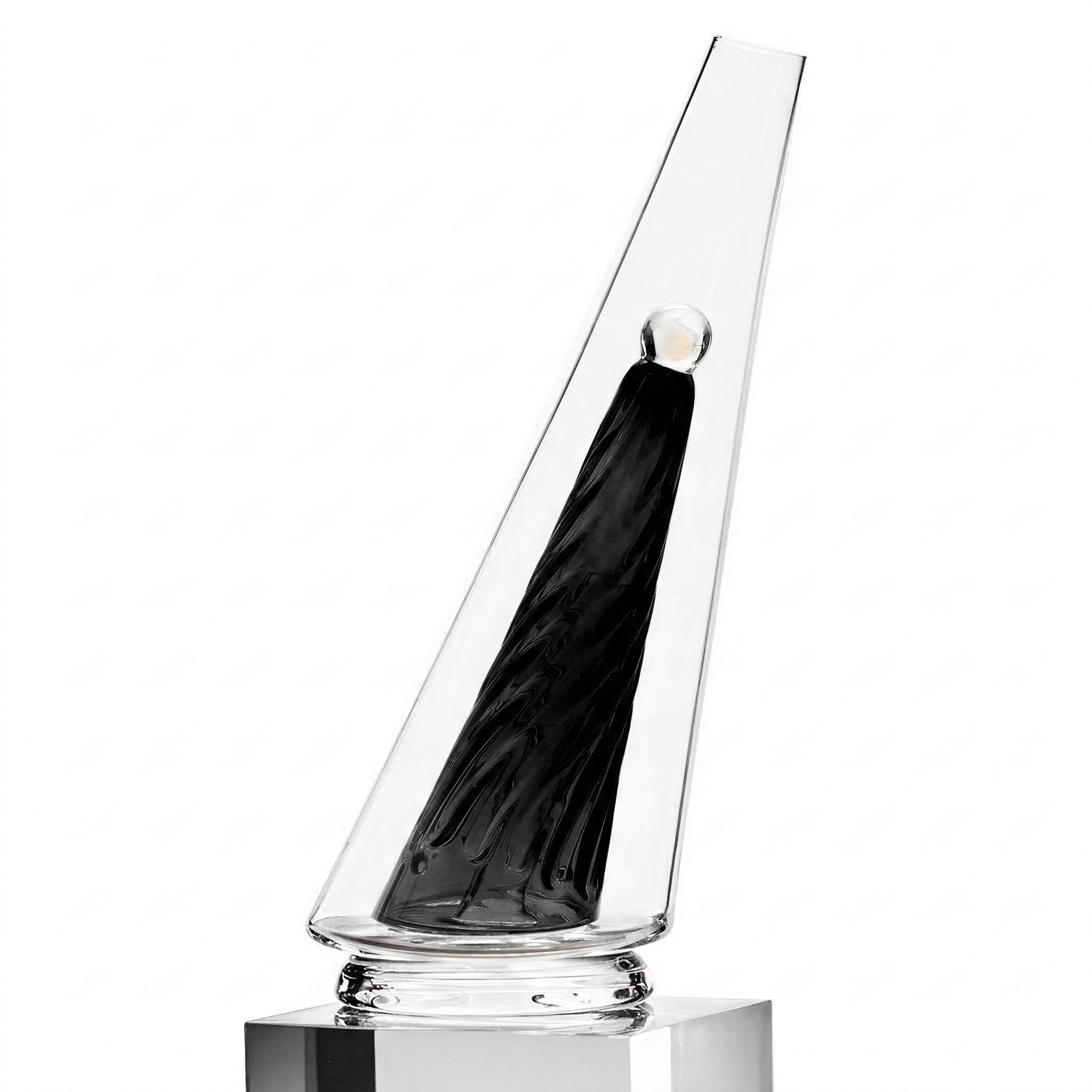 Prism Triangle — Stable Base Glass for Puffco