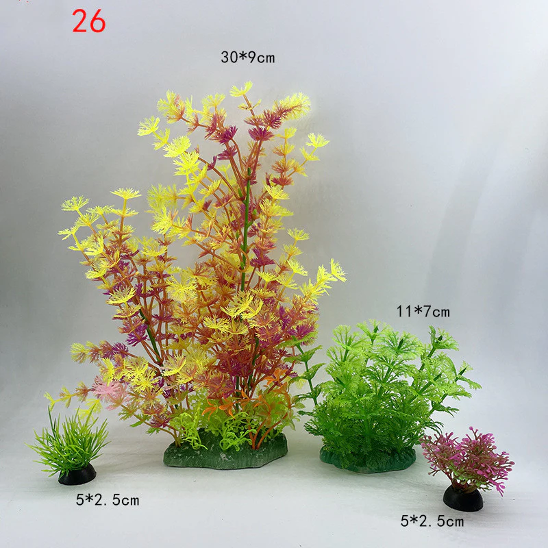 Fish Tank Decoration Simulation Water Plant Artificial Aquarium Landscaping Decor