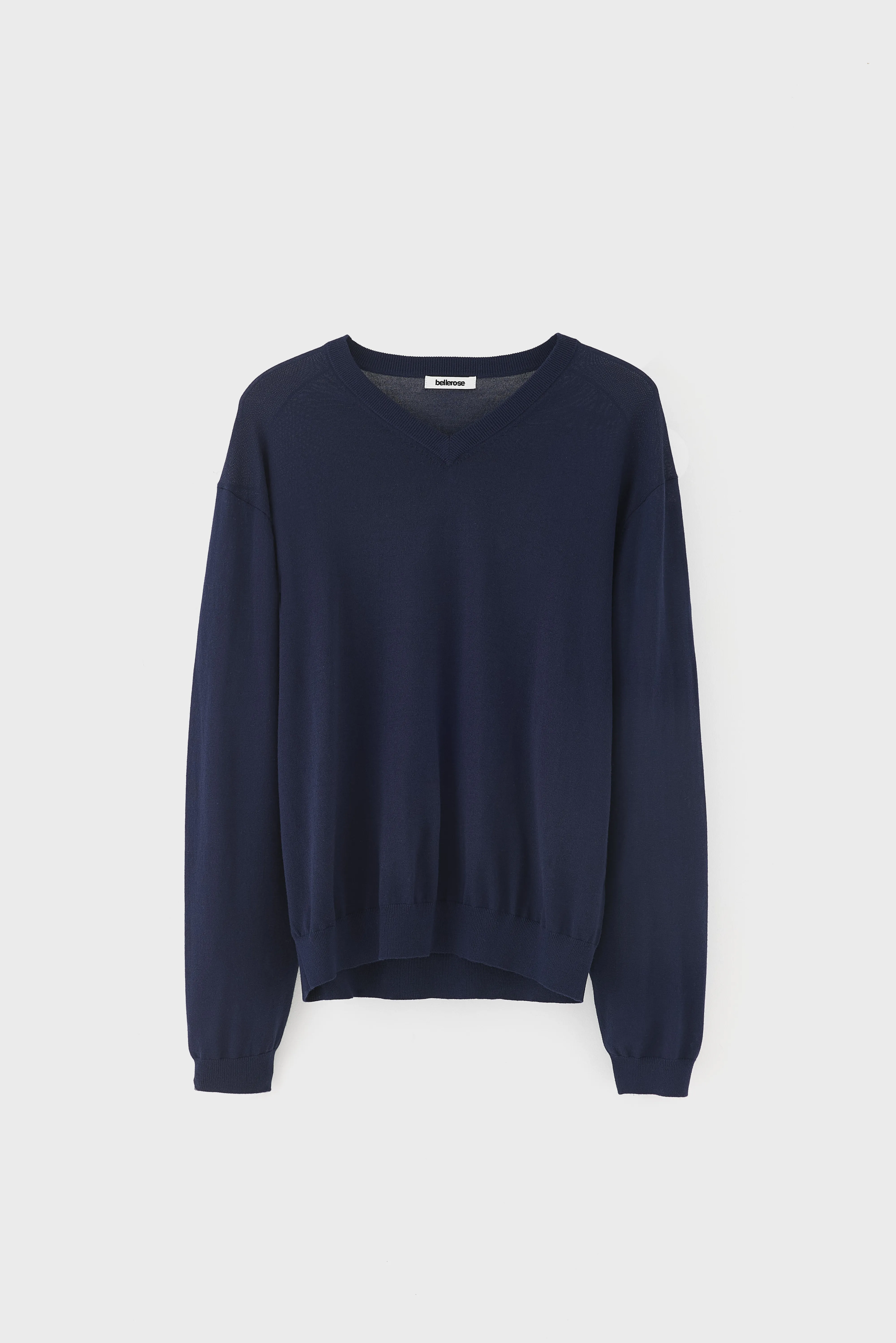 Bellerose Dilwy v-neck sweater (261 / M / NAVY)