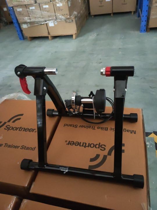 Sportneer Magnetic Bike Trainer Stand, Black, 6 Resistance Settings - 22 x 18 x 6 in - Image 5 Sportneer Magnetic Bike Trainer Stand, Black, 6 Resistance Settings - 22 x 18 x 6 in - Image 5