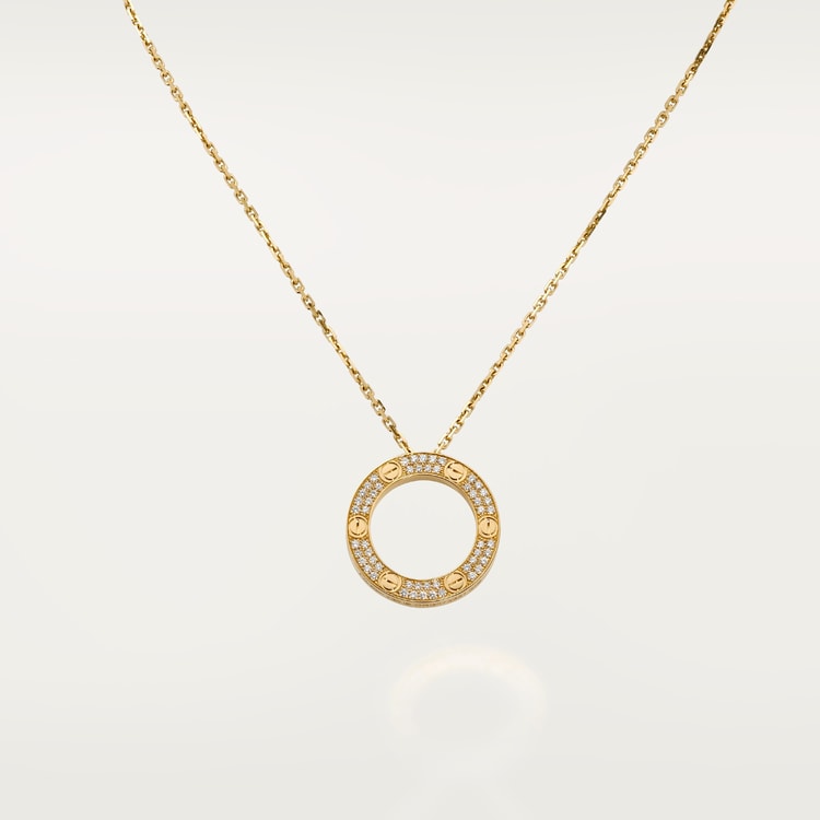 Replicate LOVE pendant, paved(1:1 replica) - Original Replica Club