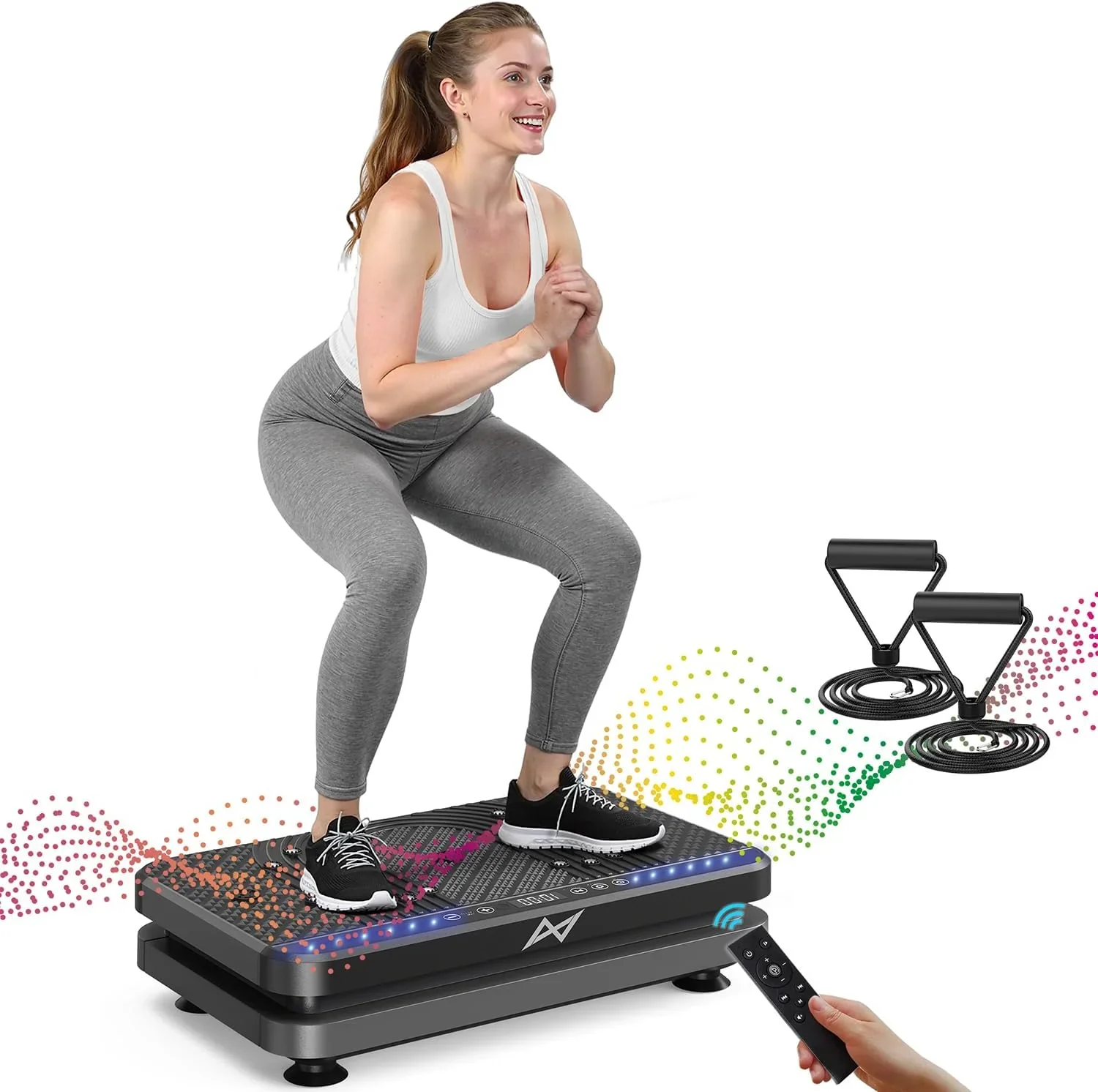 AXV Vibration Plate Fitness Platform Trainer Suitable for men and women to lose weight