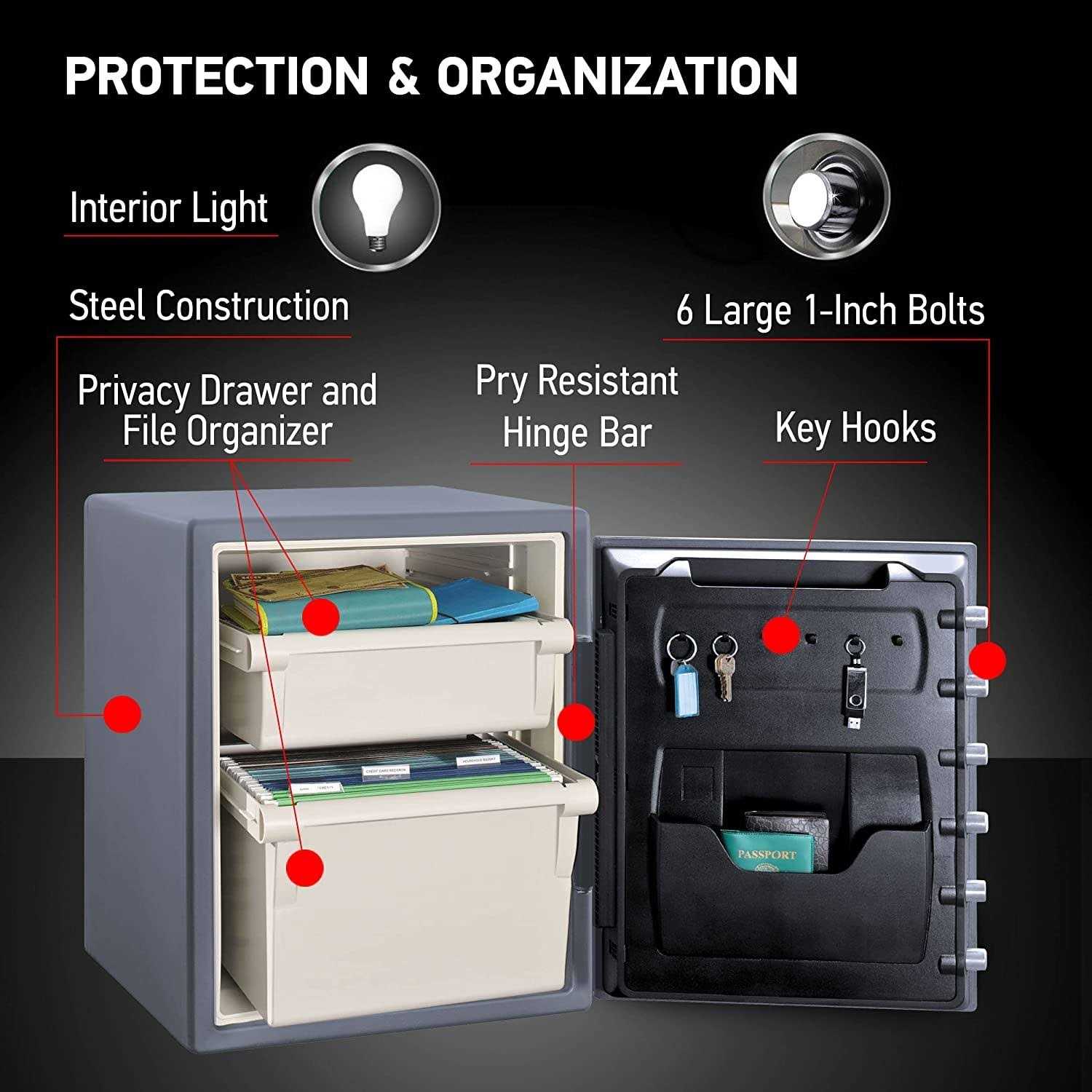 Sentry Safe Digital Fire/Water Safe - SFW205GQC - Image 2 Sentry Safe Digital Fire/Water Safe - SFW205GQC - Image 2