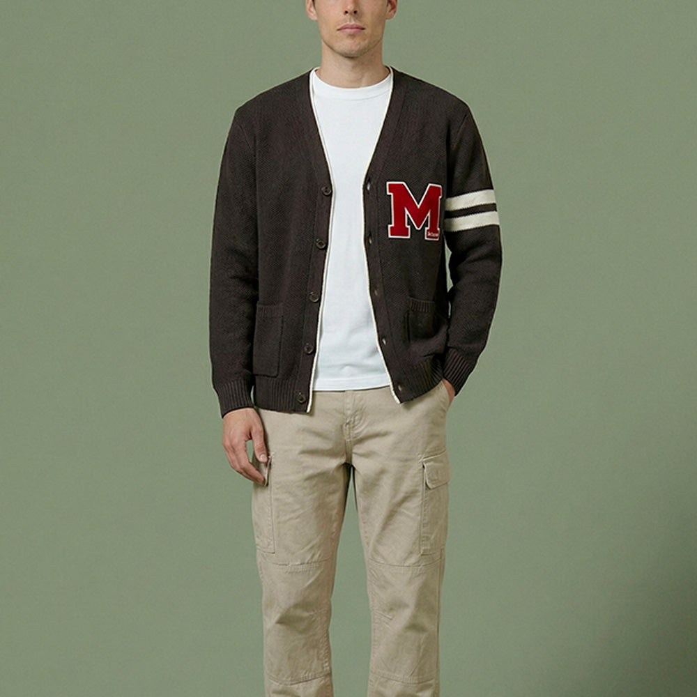 Nitto Knitwear - Cardigan Youri X Merci - Marron
