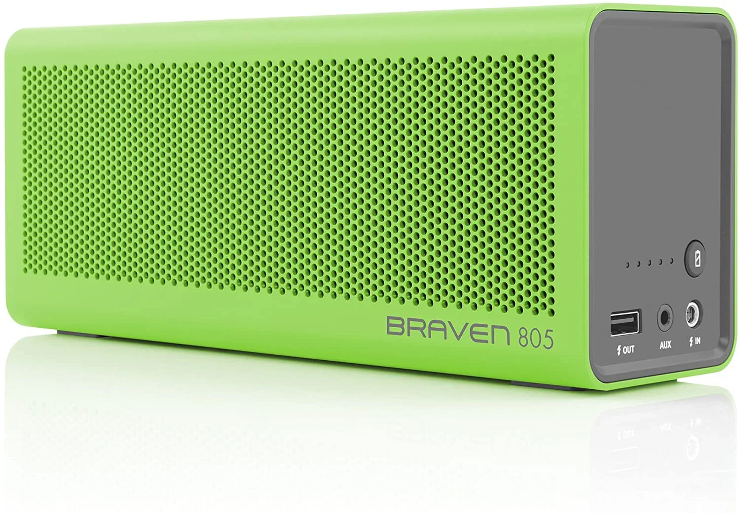 Braven 805 Portable Wireless Bluetooth Speaker - 18 Hour Playtime, 4400 mAh Power Bank - Image 3 Braven 805 Portable Wireless Bluetooth Speaker - 18 Hour Playtime, 4400 mAh Power Bank - Image 3