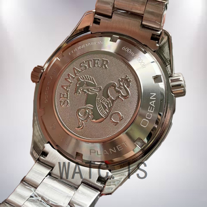 Omega Seamaster Men 215.90.44.21.99.001 44 mm Bracelet Sandblasted Titanium Dial