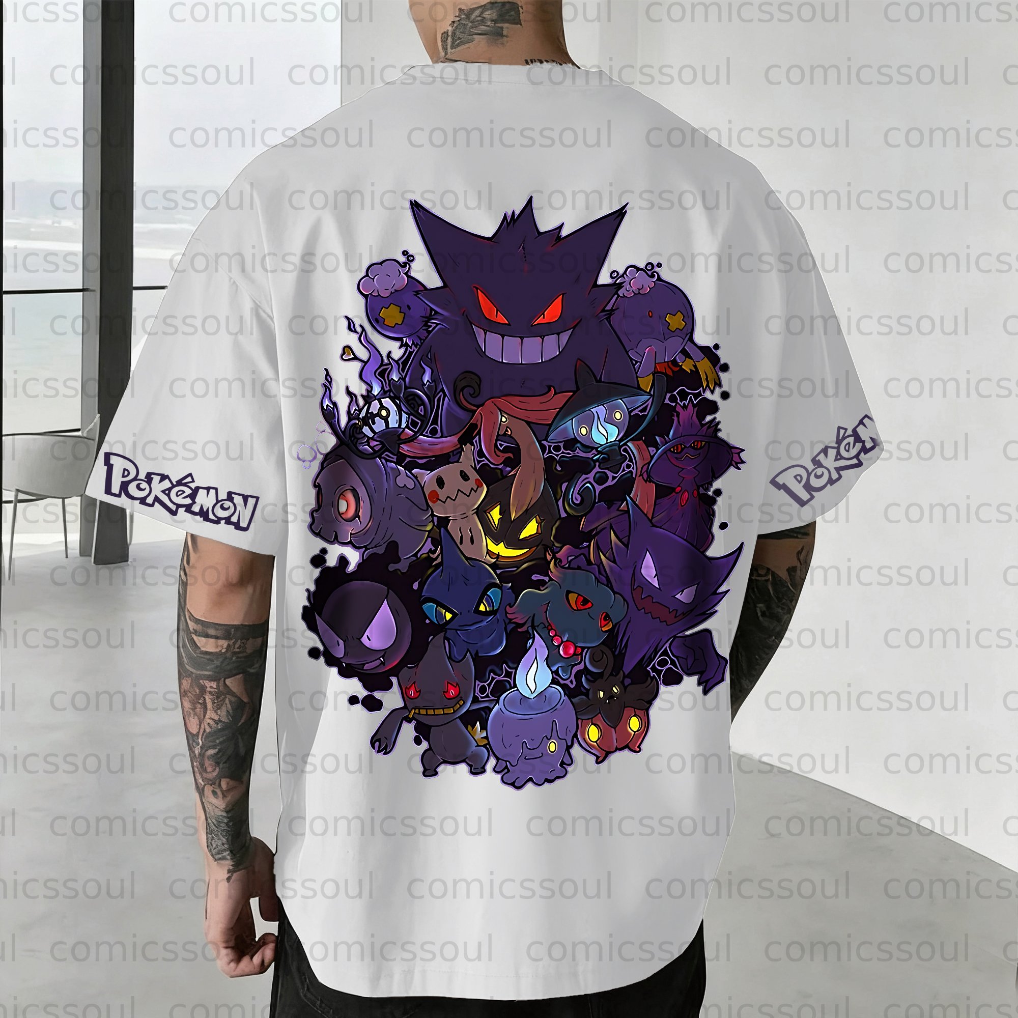 Unisex Anime Inspired Vintage T-Shirt