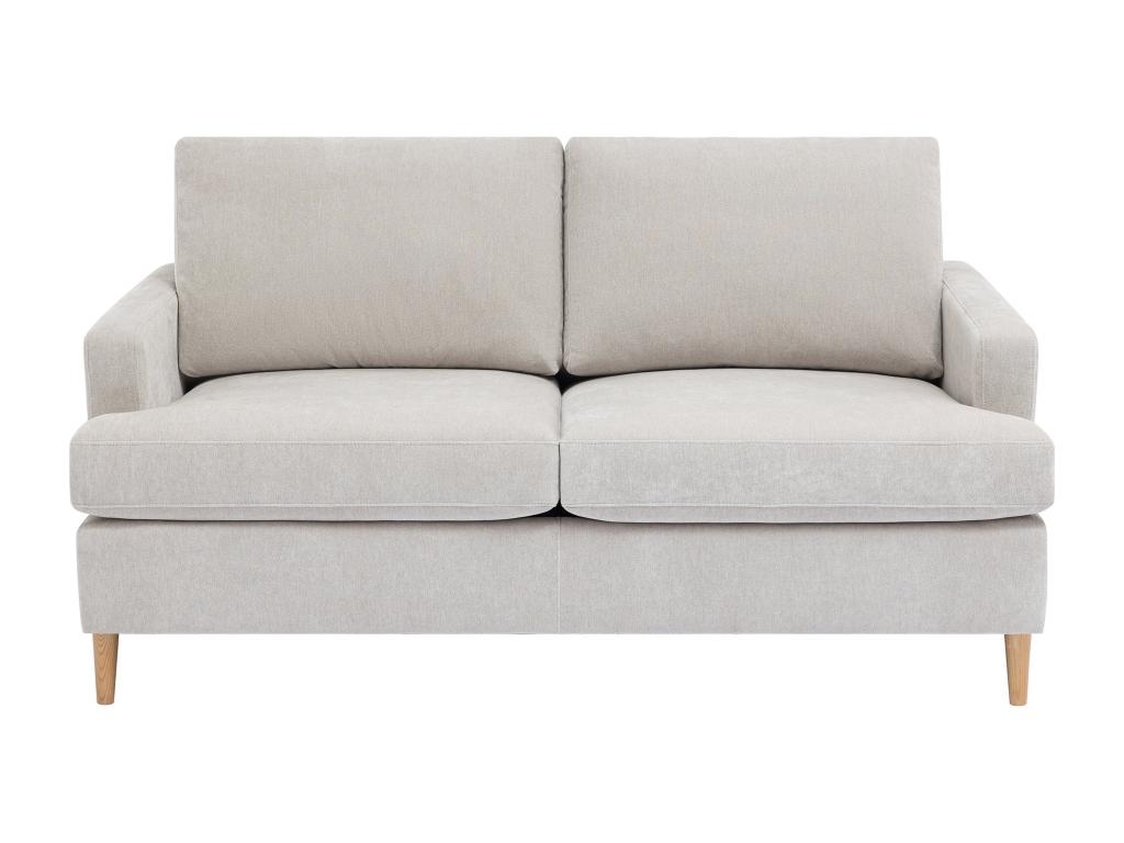Sofá cama de 3 plazas - tela beige