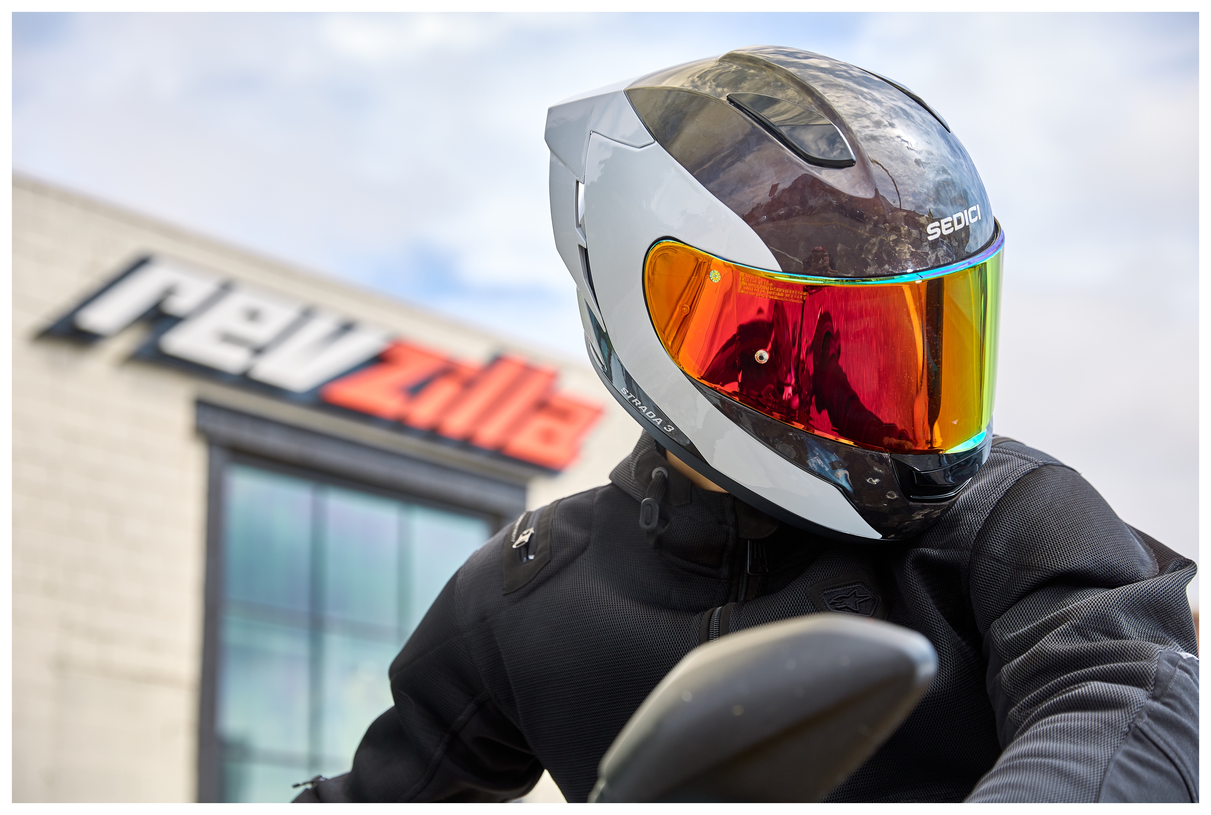 SportsBikeShop Sedici Strada 3 Forged Iridium LE Helmet