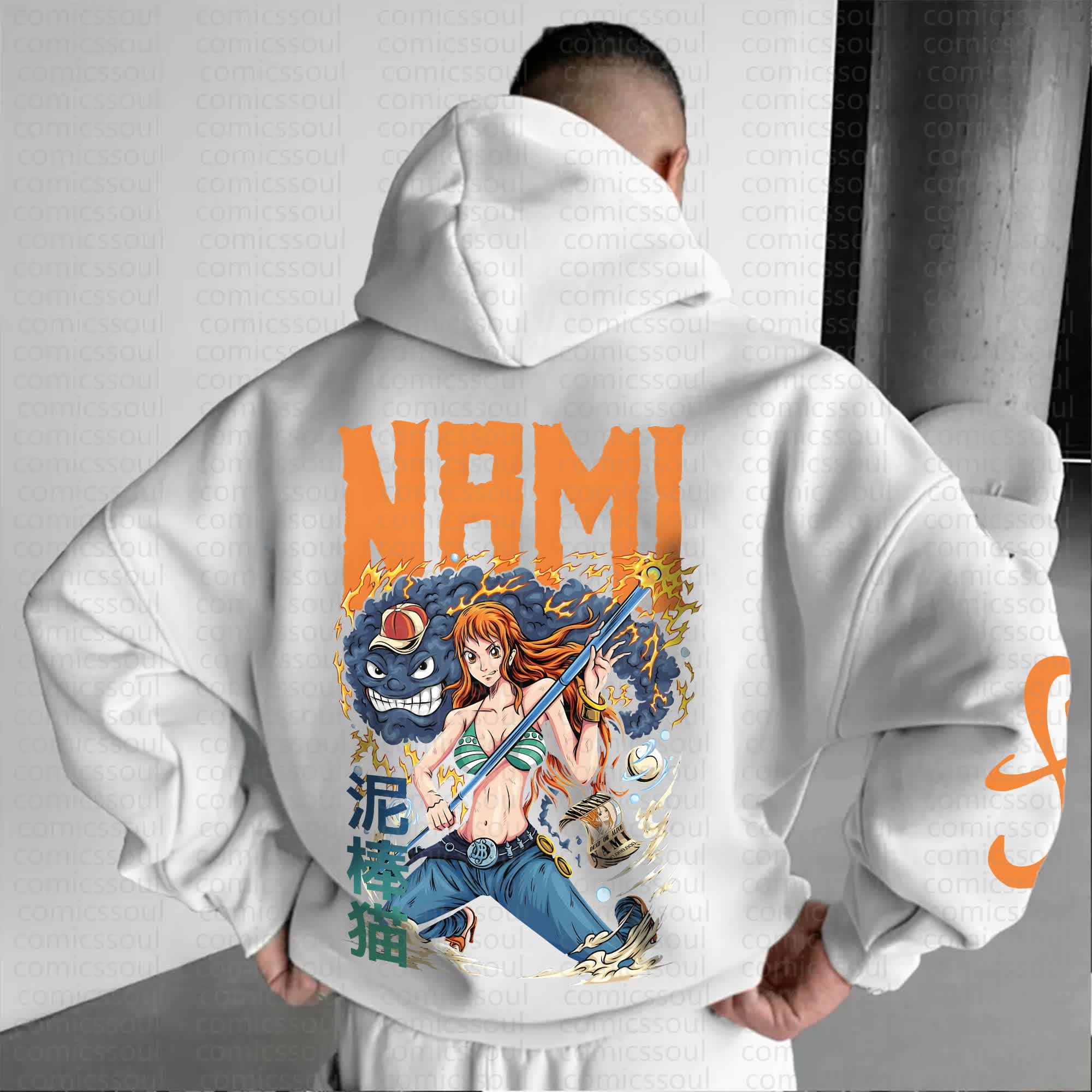 Unisex Anime Graphic Streetwear Vintage Hoodie丨Comicssoul
