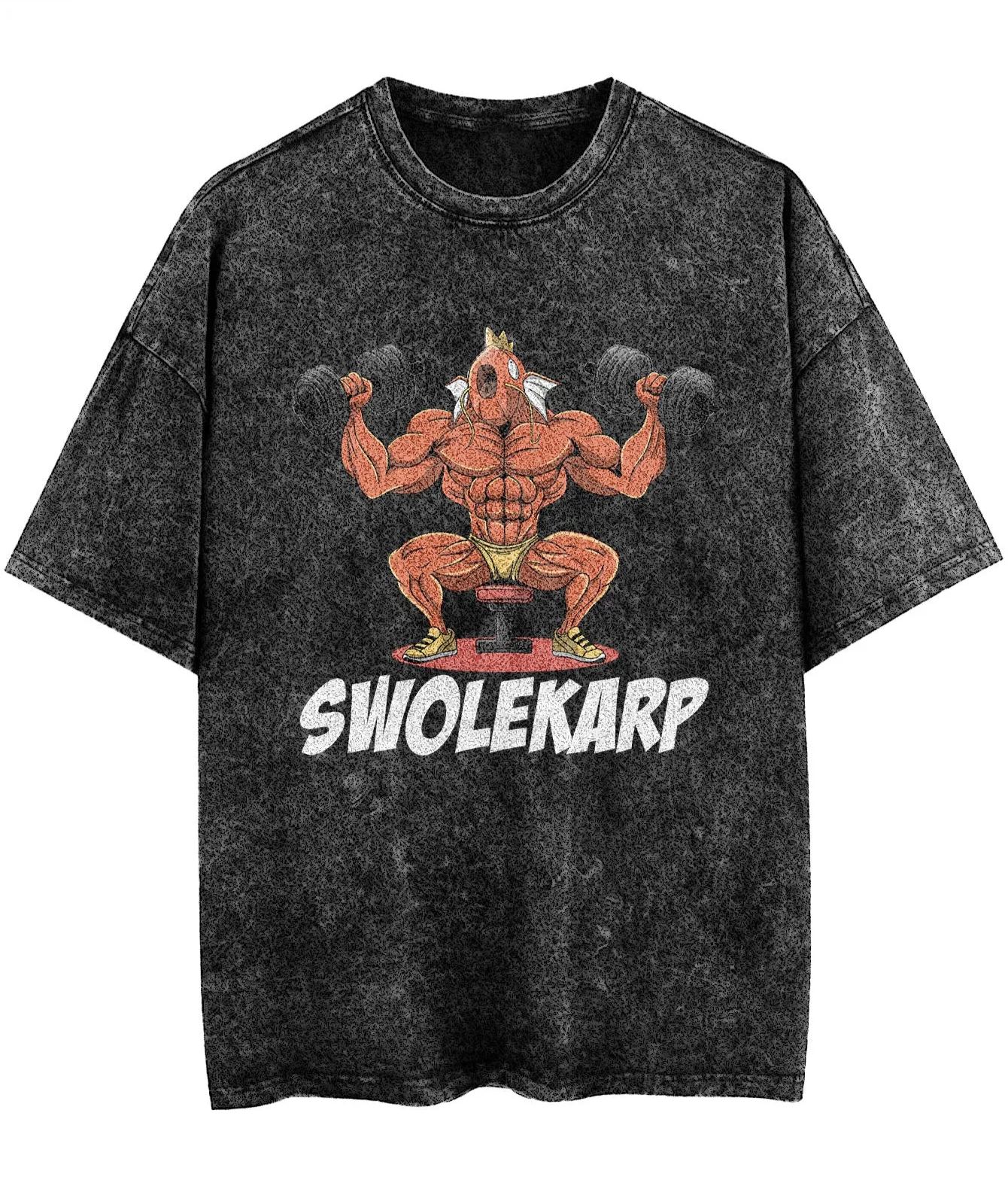Unisex  “Comicssoul” Swolekarp Gym Vintage T-Shirt