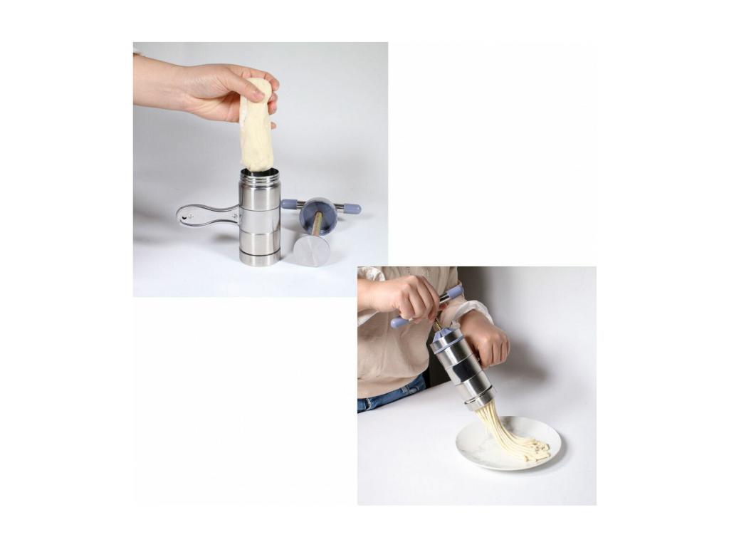Máquina de pasta manual de acero inoxidable