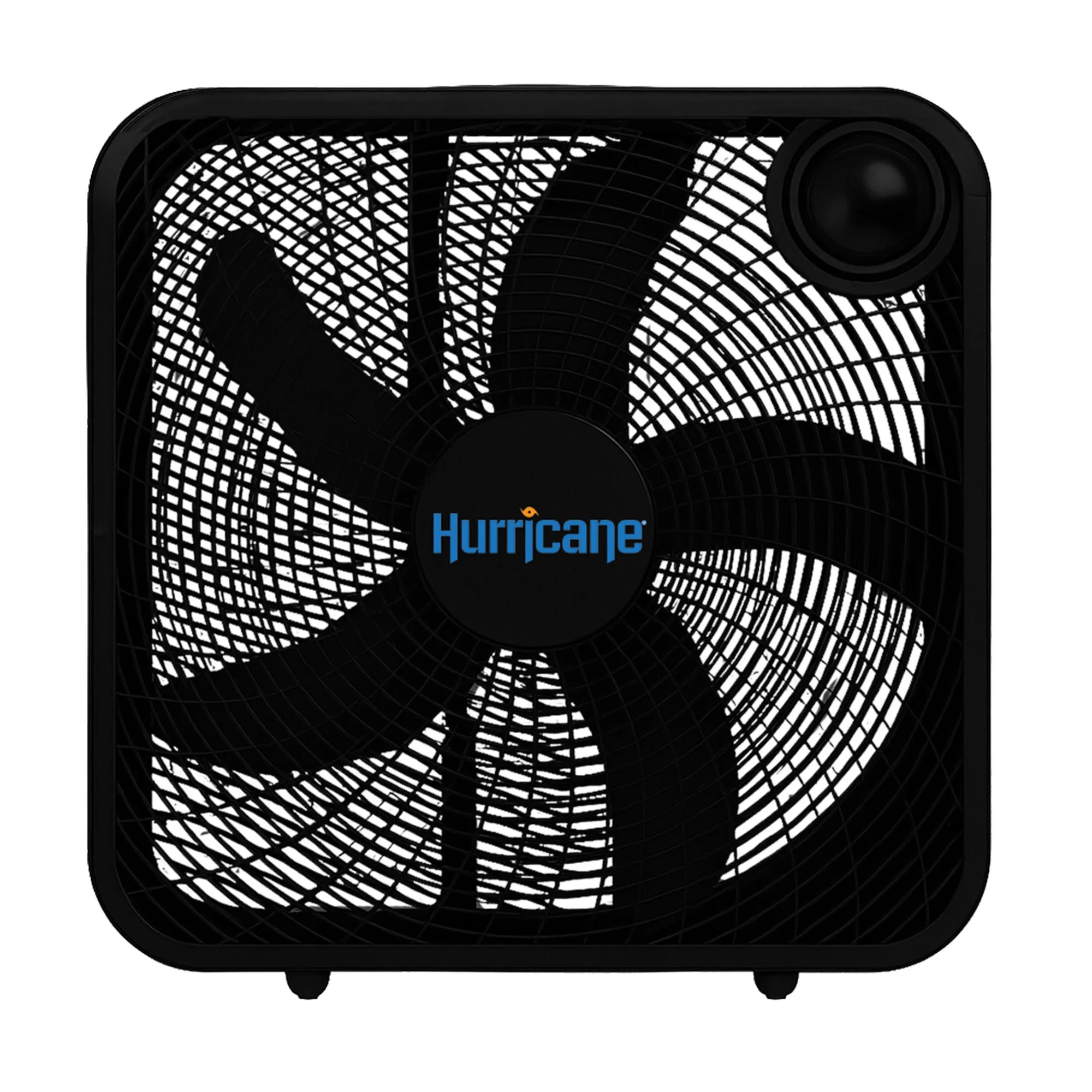 Hurricane 20 Inch Classic Series Floor Box Fan with 3 Speed Settings, Black, 2 Pack - Image 7