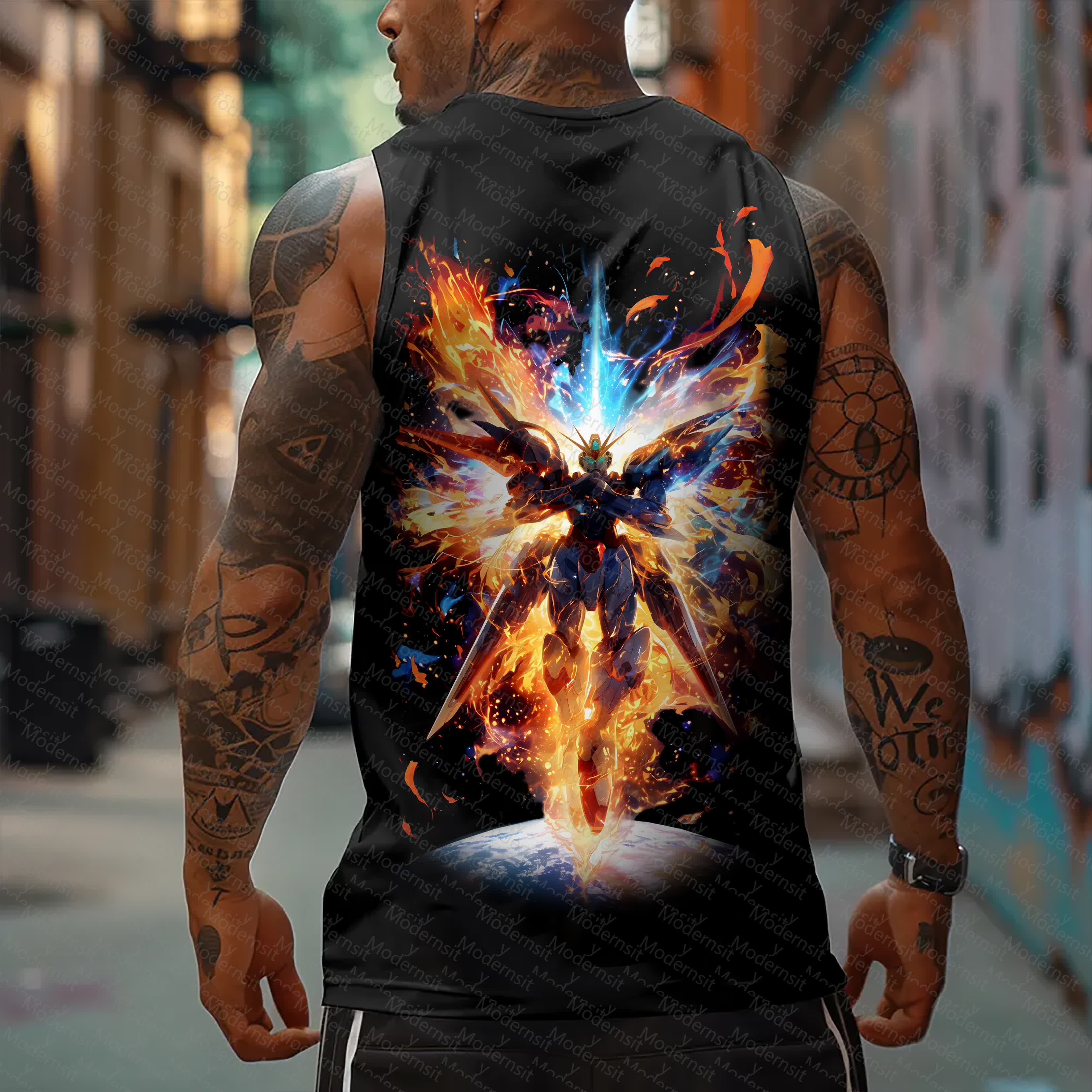 Unisex  “Comicssoul” Casual Anime  Tank Top