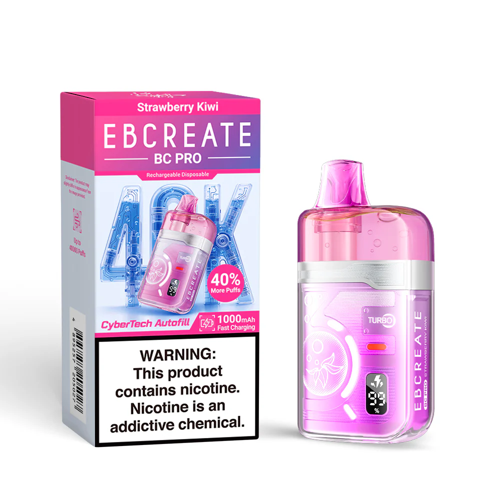 EBCREATE BC PRO cigarette électronique jetable rechargeable (toutes les saveurs)