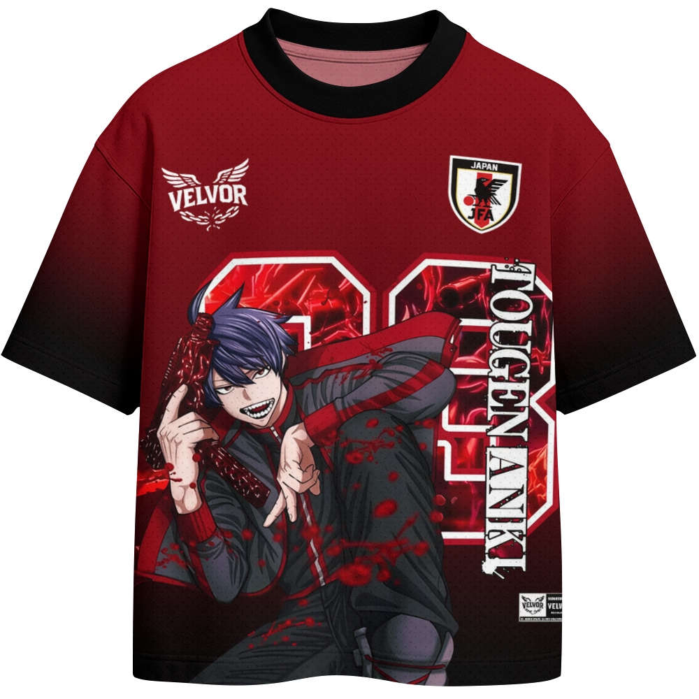 Tougen Anki Crew Neck Football Jersey