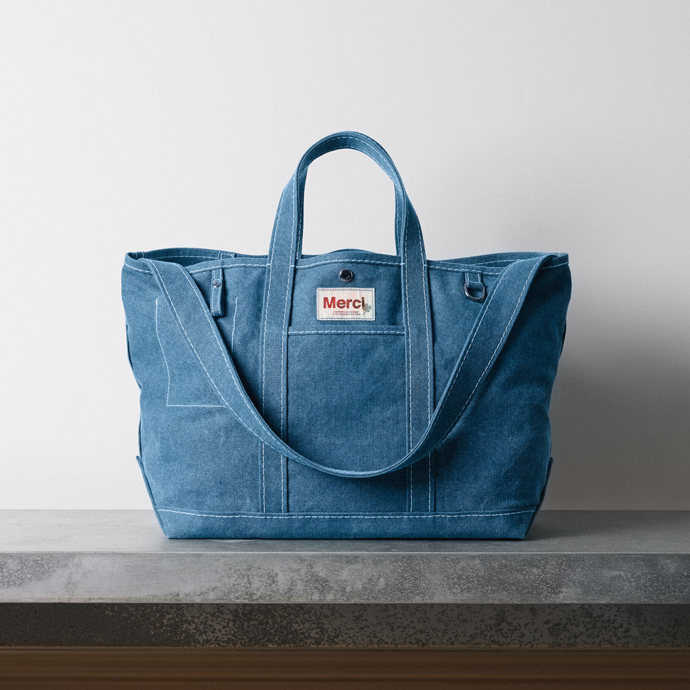Merci - Cabas Candide Uni - Denim