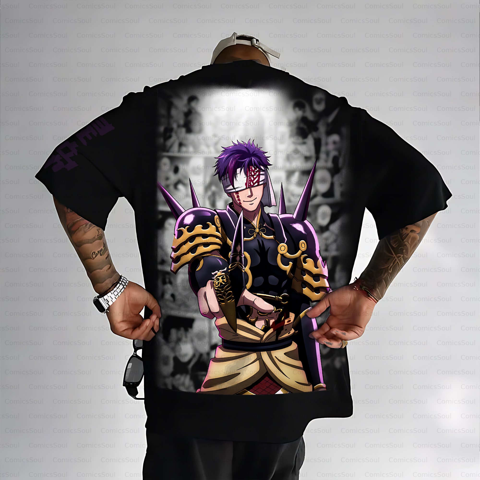 Unisex Anime Inspired Vintage T-Shirt