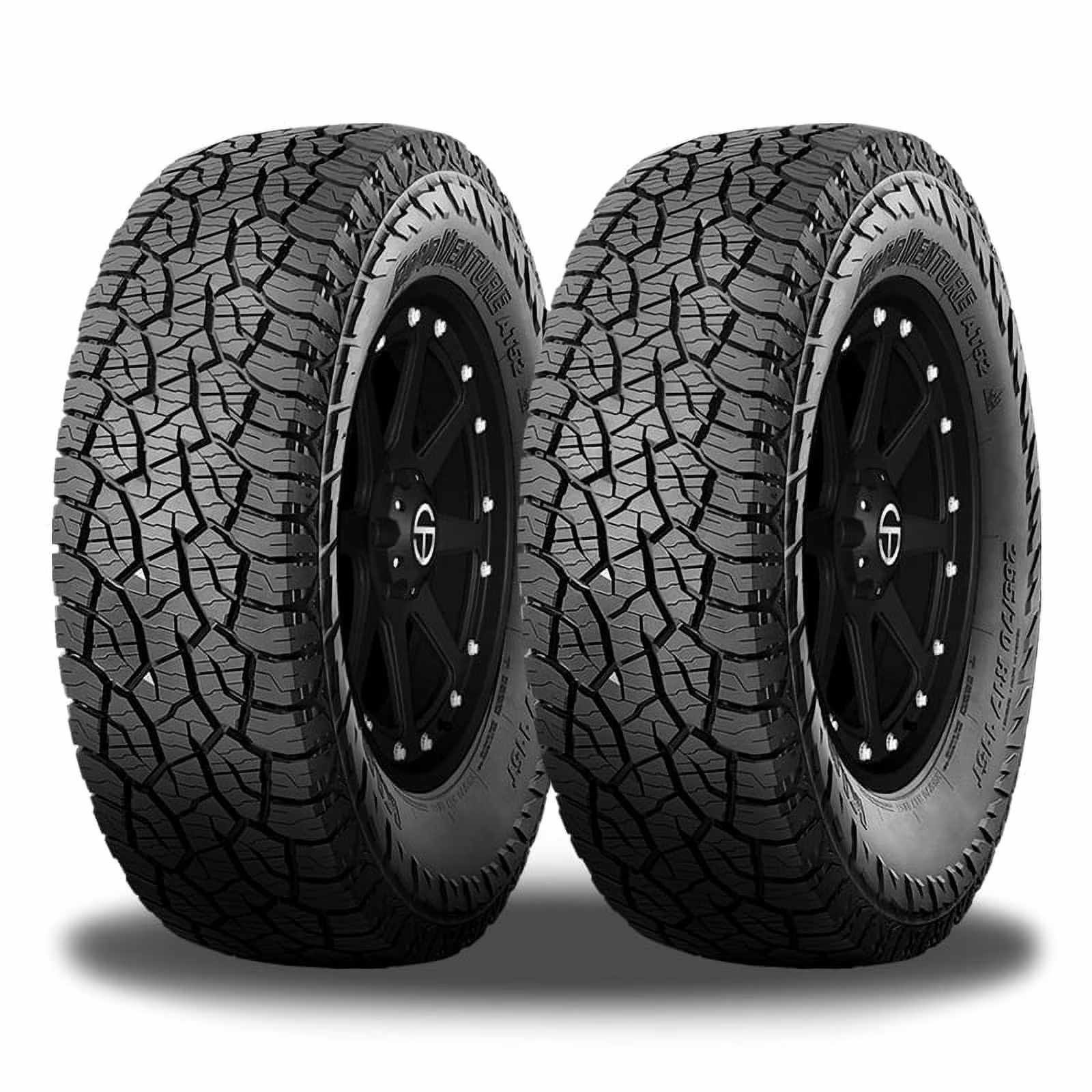 2 Kumho Road Venture AT52 285/75R16 126R 10 PLY All-Terrain Truck SUV 3PMSF Tire 2289883 / 285/75/16 / 2857516