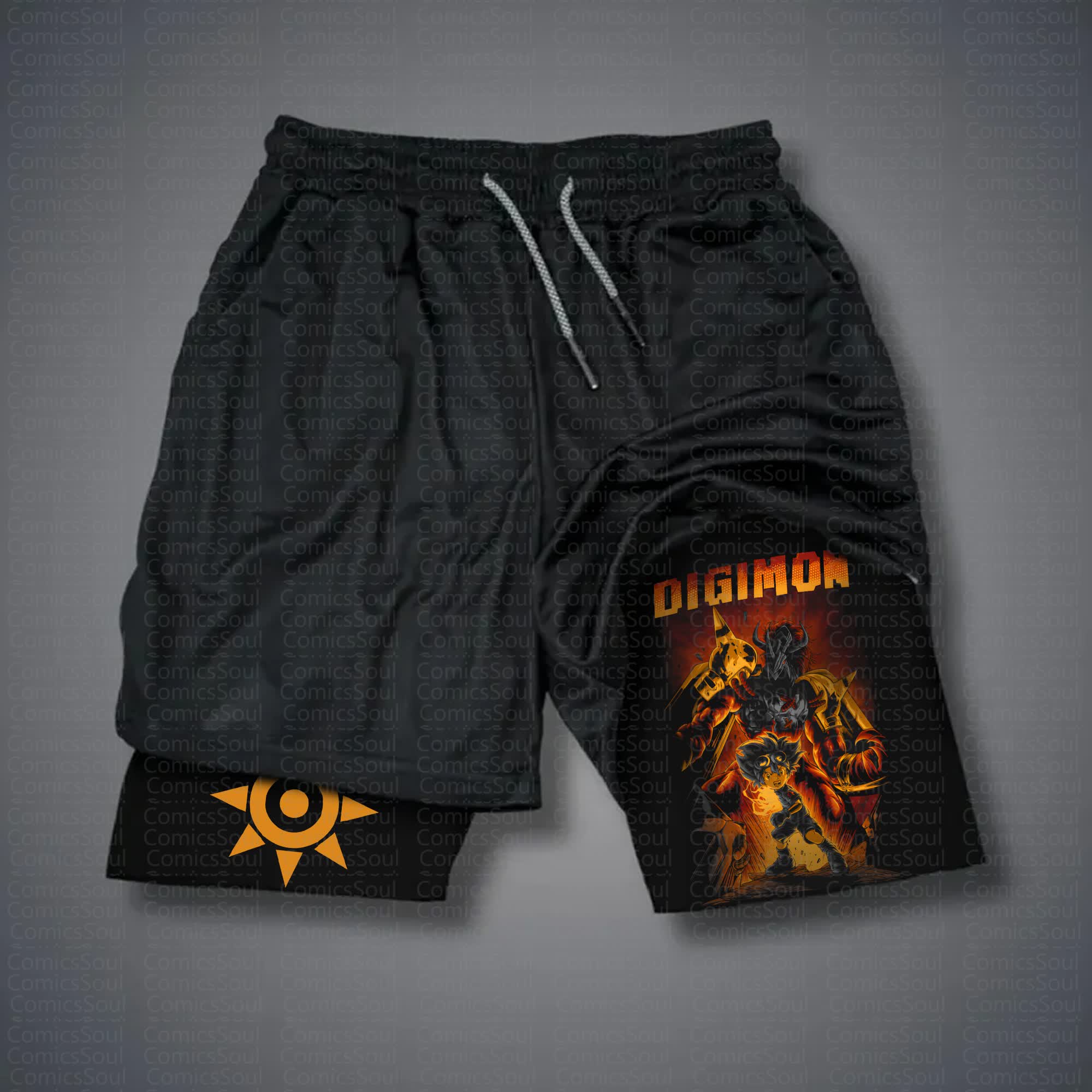 Unisex Casual Anime Streetwear Shorts 丨Comicssoul