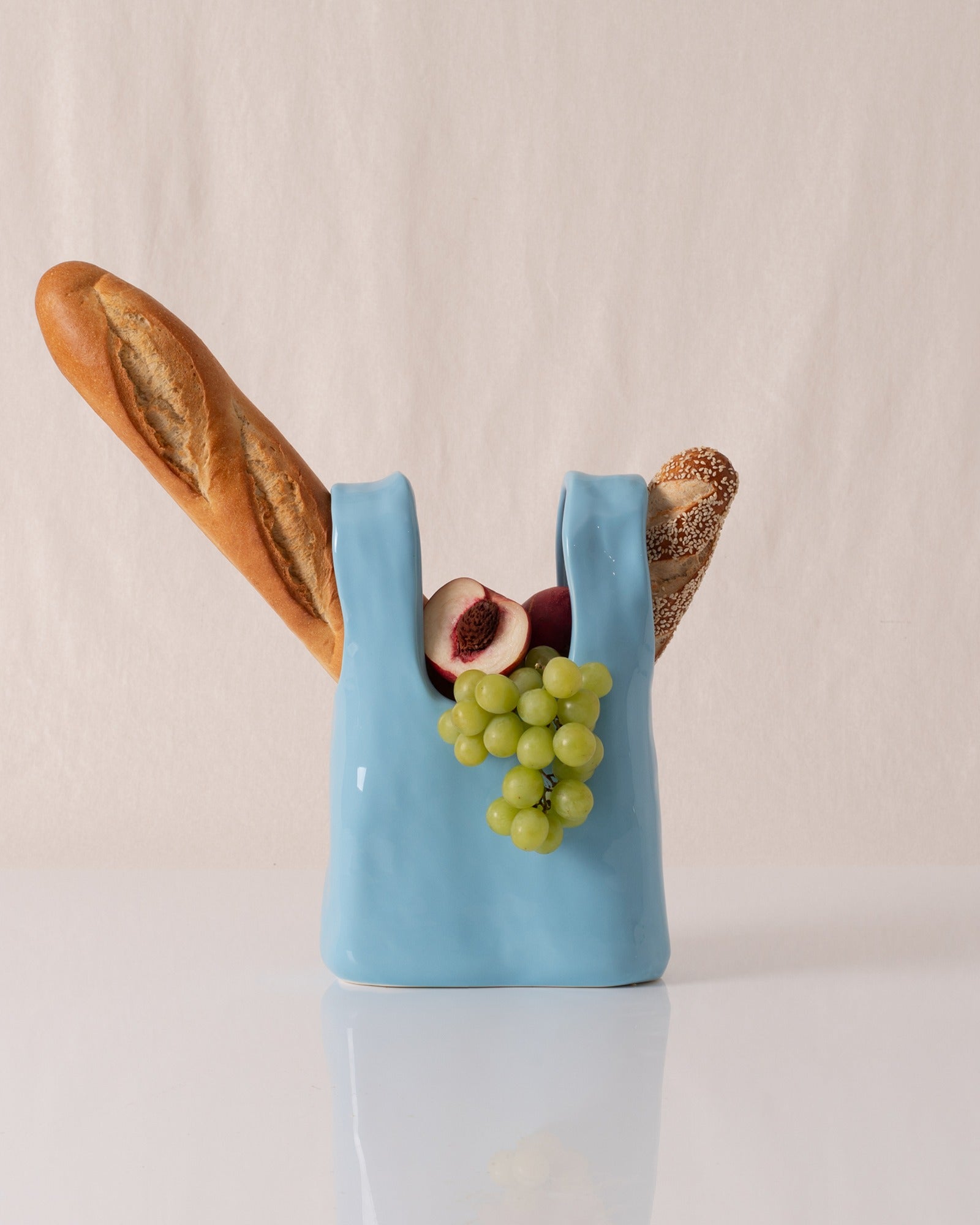 MaM x Another Cotton Lab Vase M hellblau