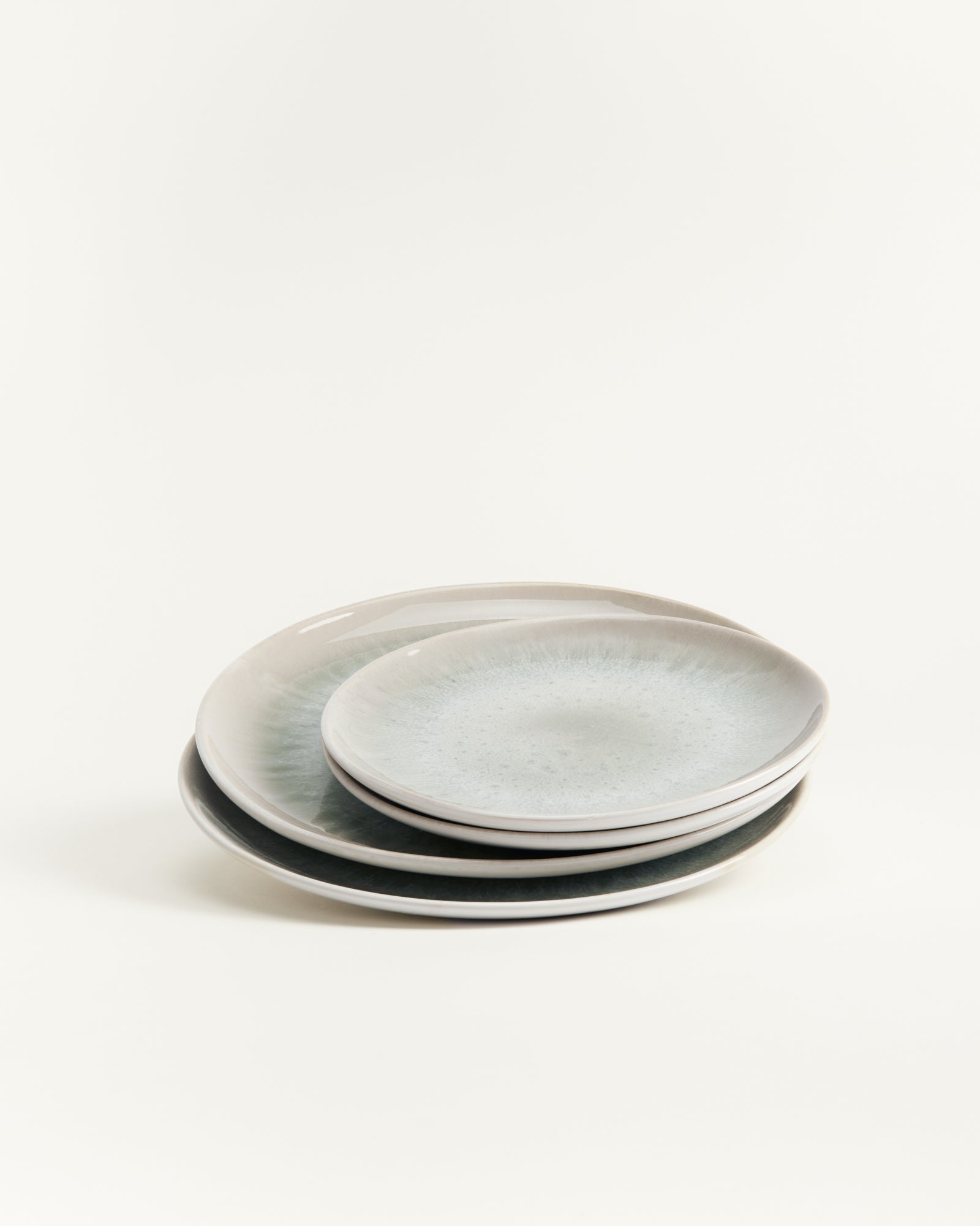 Areia Teller-Set classic grau 4-teilig