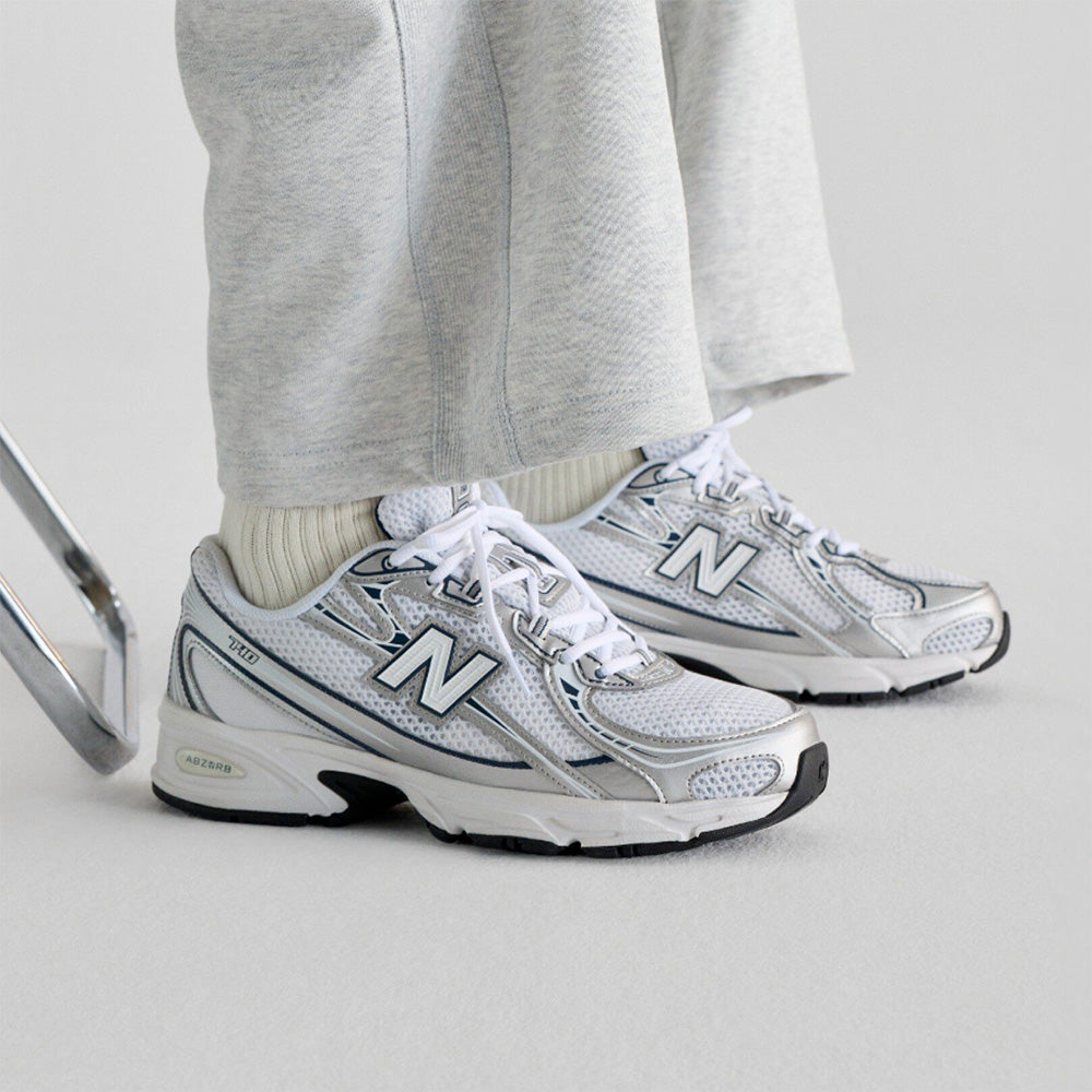 New Balance - Baskets 740  - Blanc & Argent