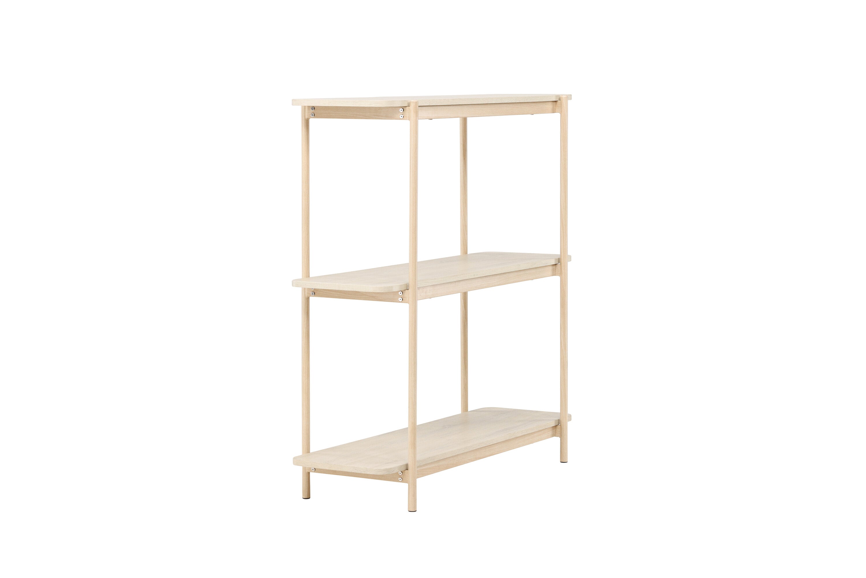 Rebellenclub Nuku Open Kast 120cm - Licht Eiken