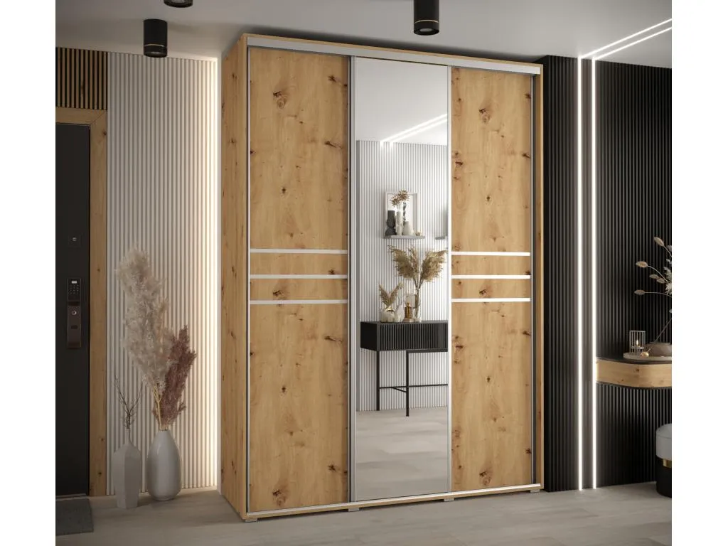 ARMARIO CON PUERTAS BATIENTES 235.2/180/60 3 puertas