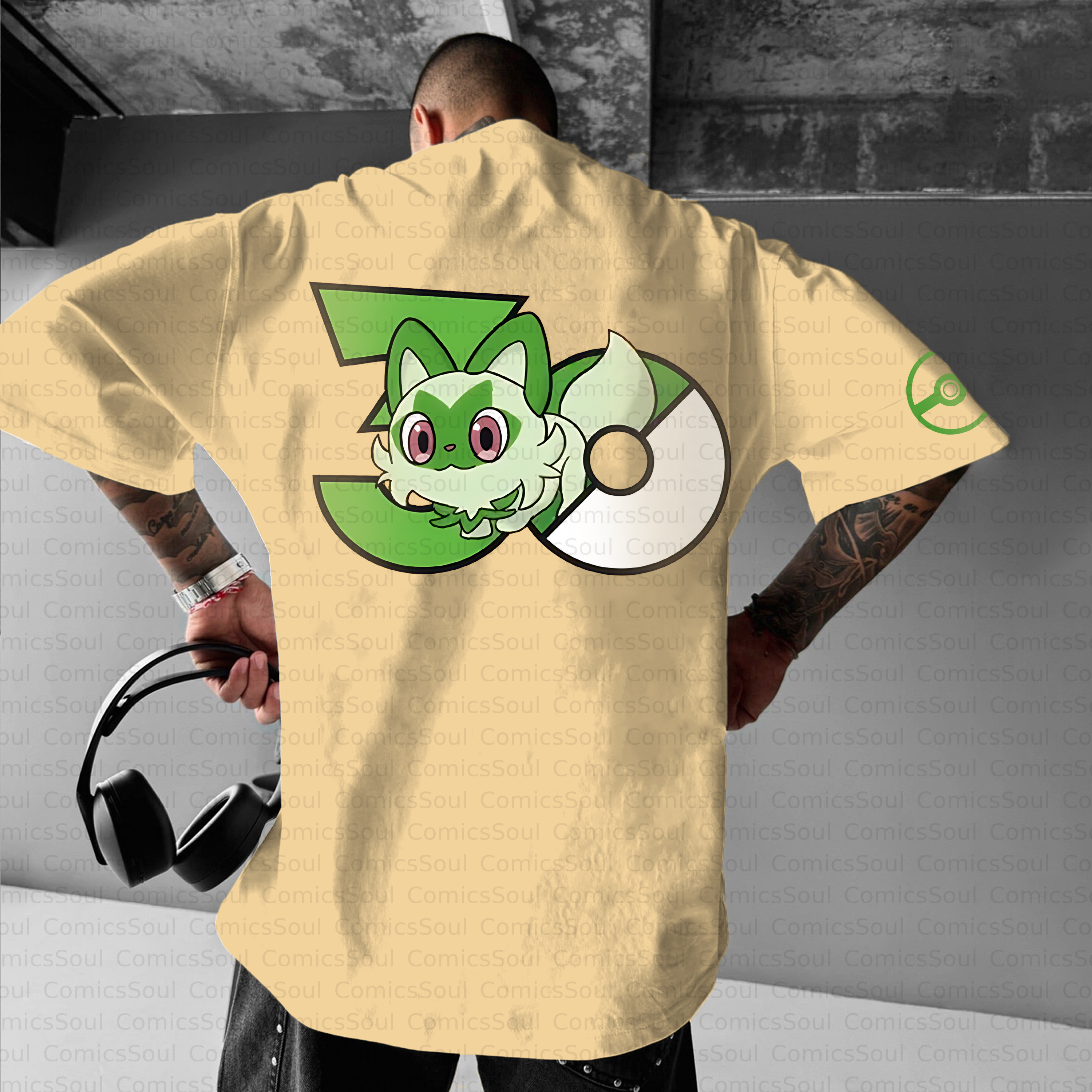 Unisex Anime Inspired Vintage T-Shirt