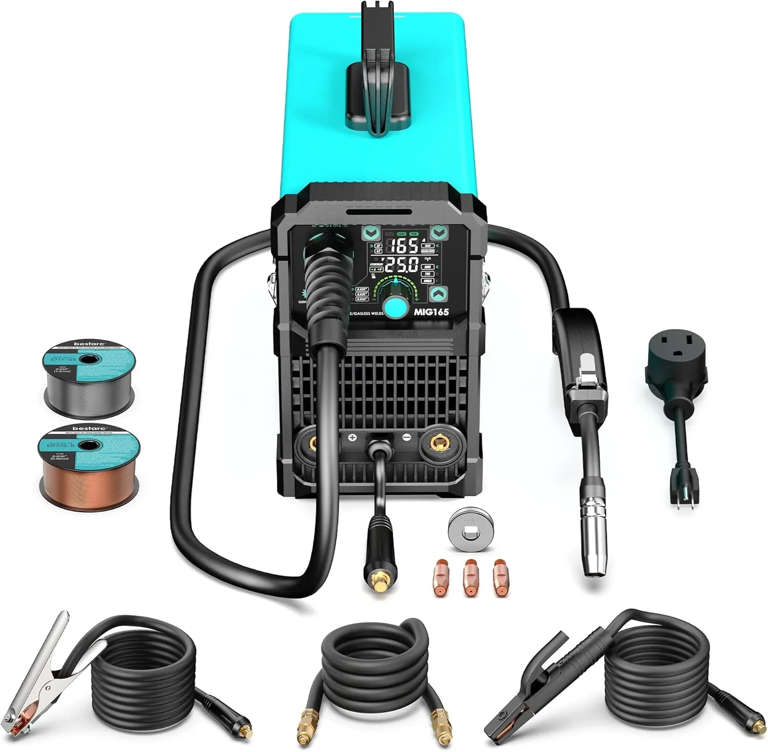 bestarc 145A 3-in-1 MIG Welder, 110V/220V - MIG145-9GEN-110/220V, MIG145-1122 - Image 20 bestarc 145A 3-in-1 MIG Welder, 110V/220V - MIG145-9GEN-110/220V, MIG145-1122 - Image 20