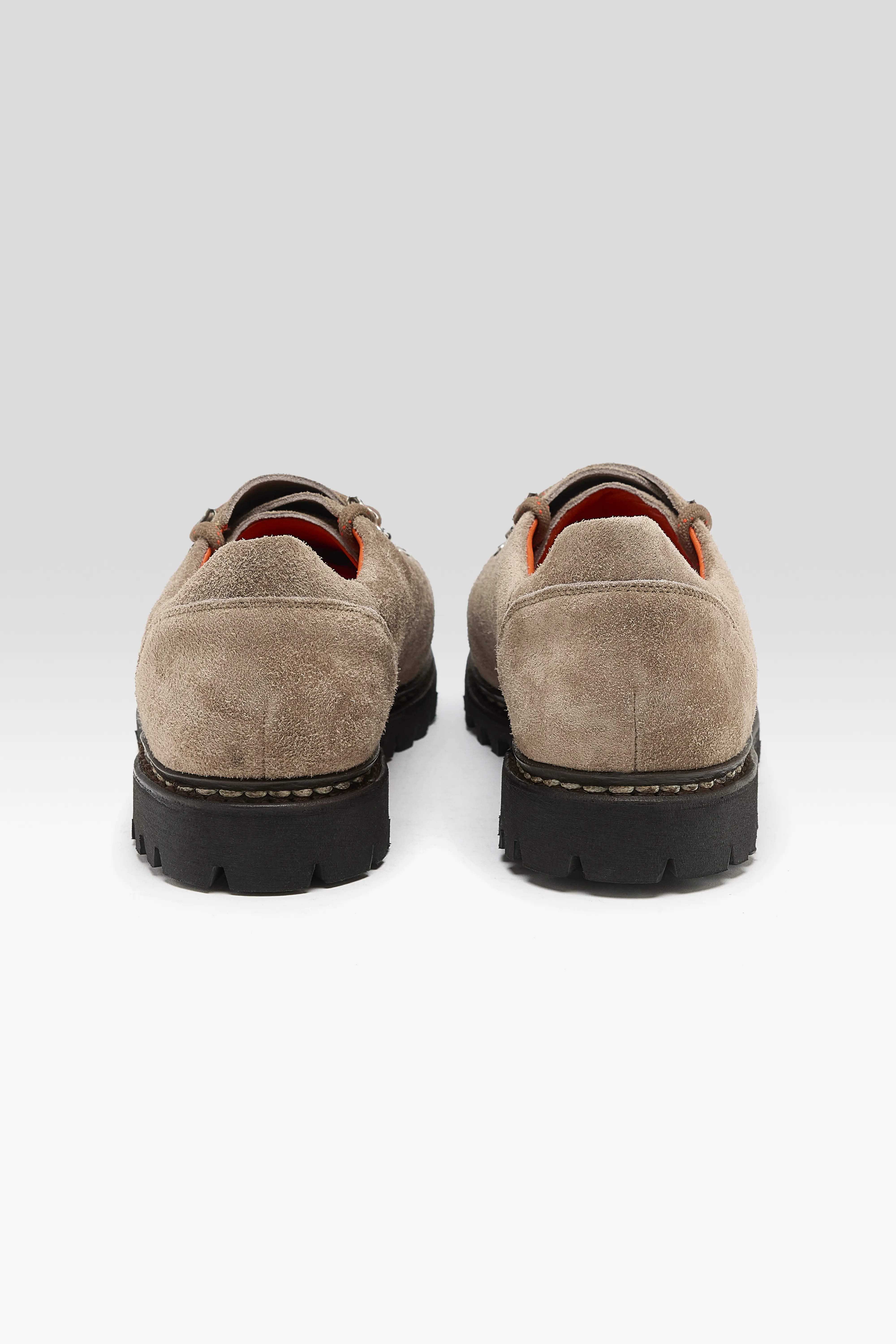 Bellerose Clusaz Suede Derby Shoes for Men (252 / M / GREY)