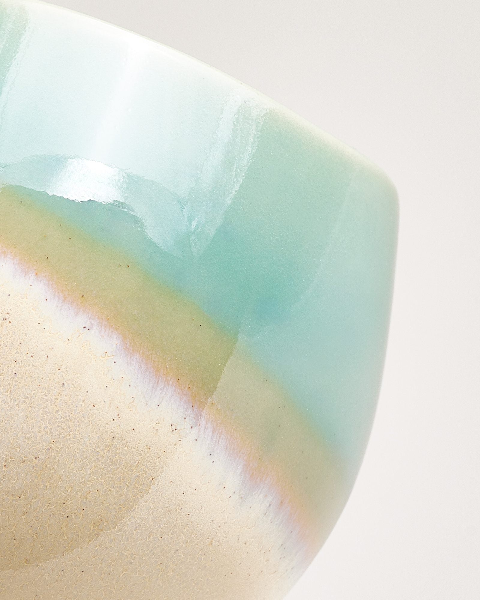 Bica Tasse klein hellgrün sand