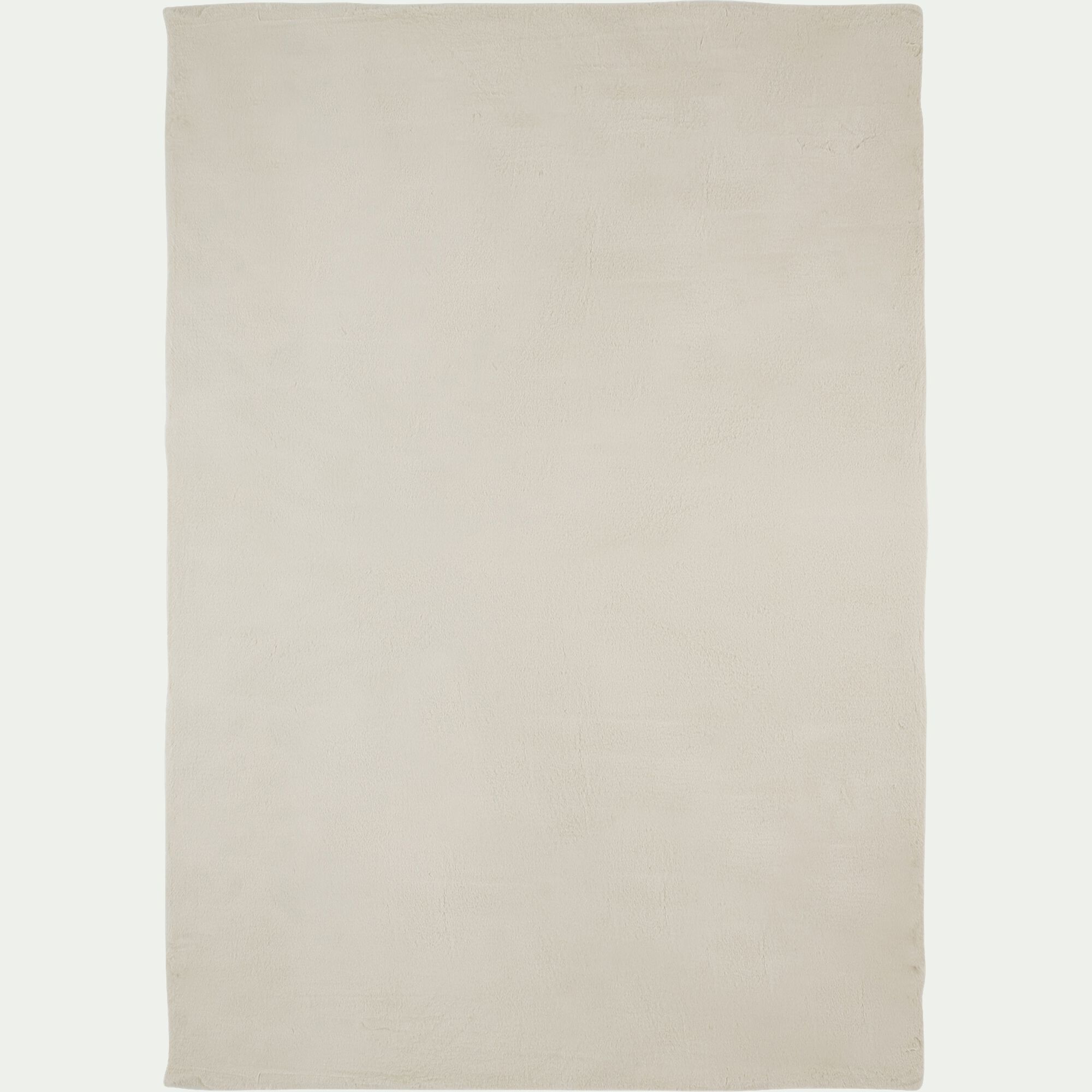 JOUVE - Tapis imitation fourrure - beige 160x230cm