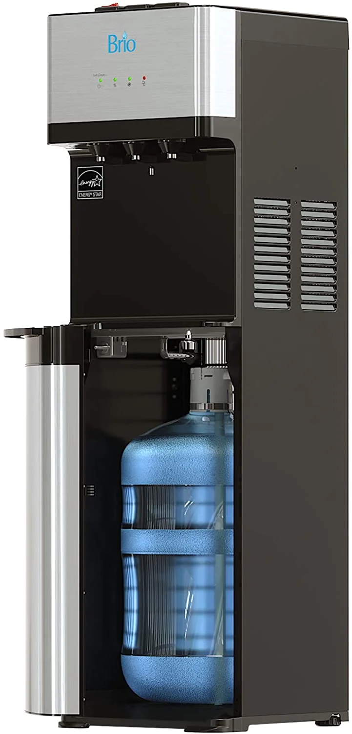Self Cleaning Bottom Loading Water Cooler Water Dispenser 3 Temperature Settings