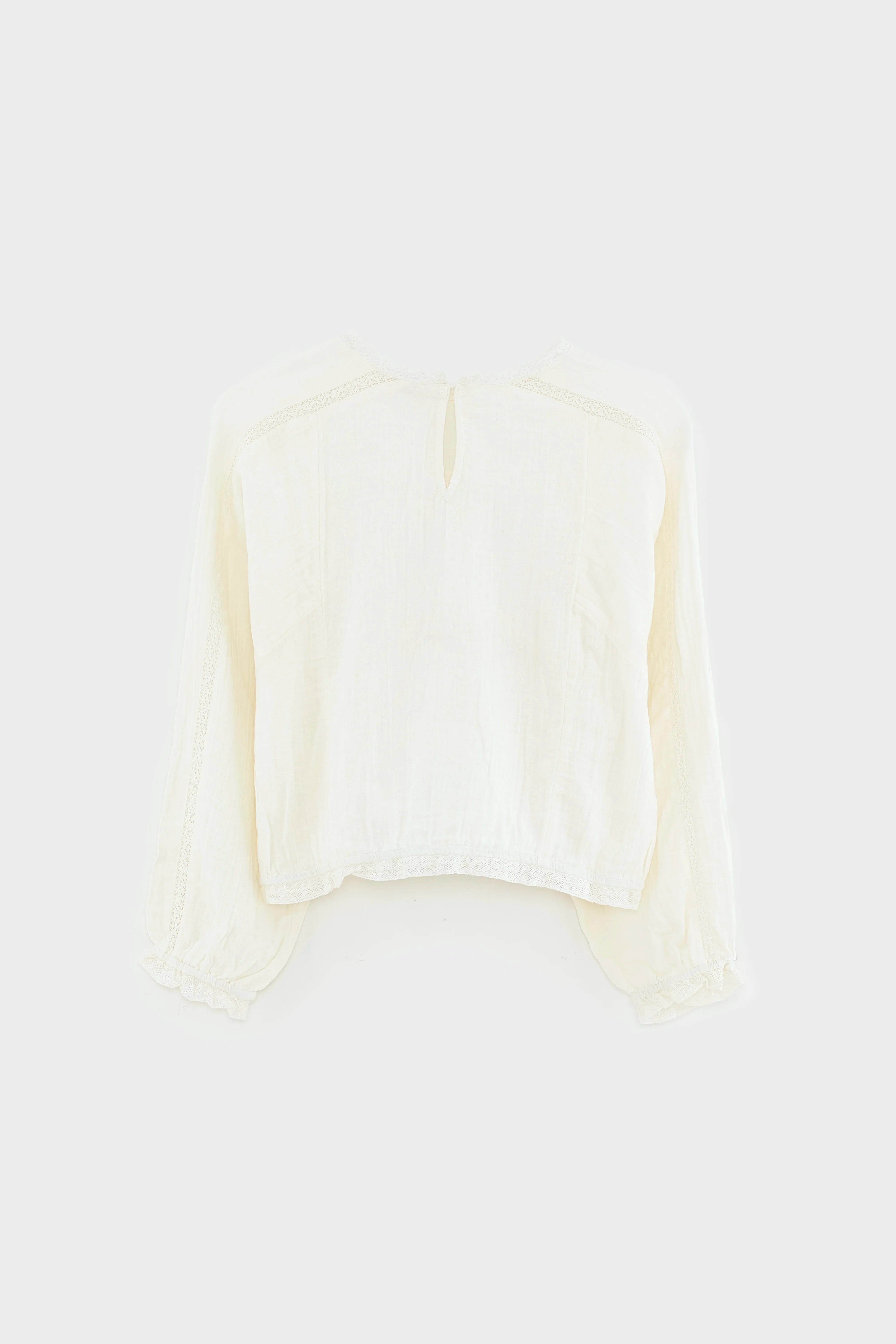 Bellerose Hiacint cropped blouse (252 / G / ECRU)