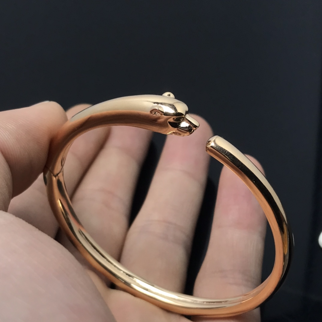 Cartier Smooth Panthère de Bracelet Open Cuff Bangle - Original Replica Club